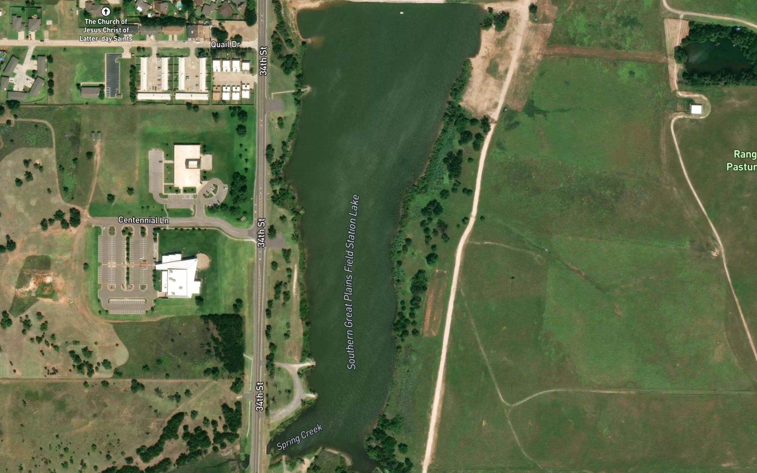 Southern Great Plains Field Station Lake