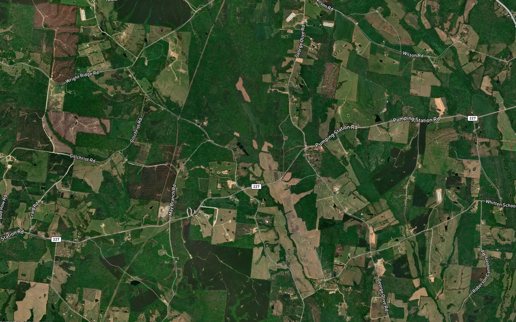 Satellite map of the Spain Branch