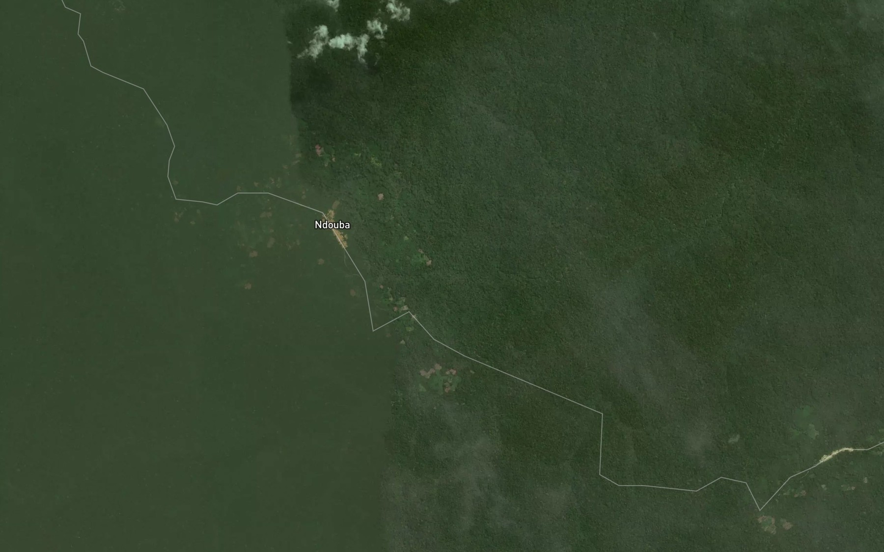 Satellite map of the Sere