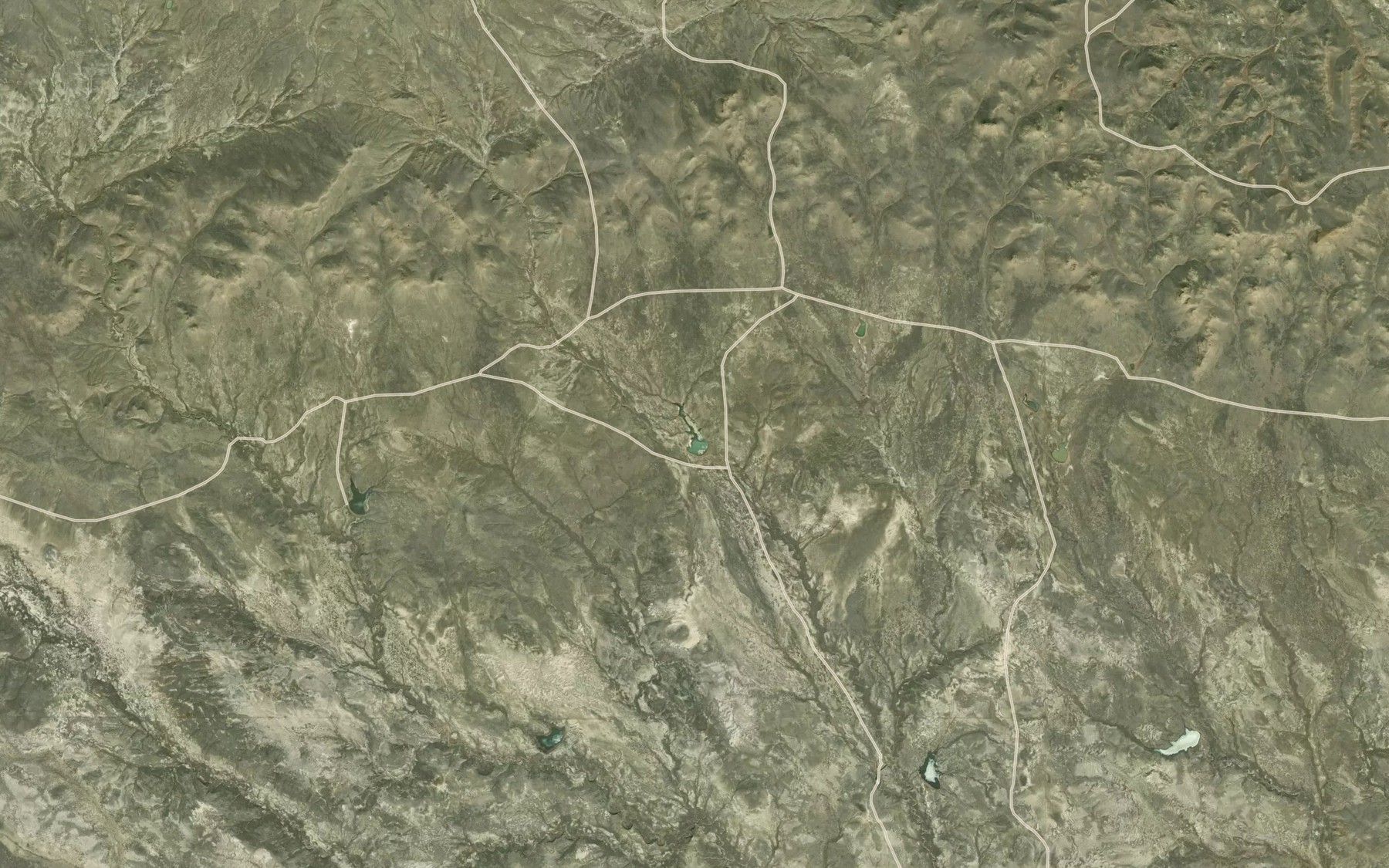 Satellite map of the Old Lake