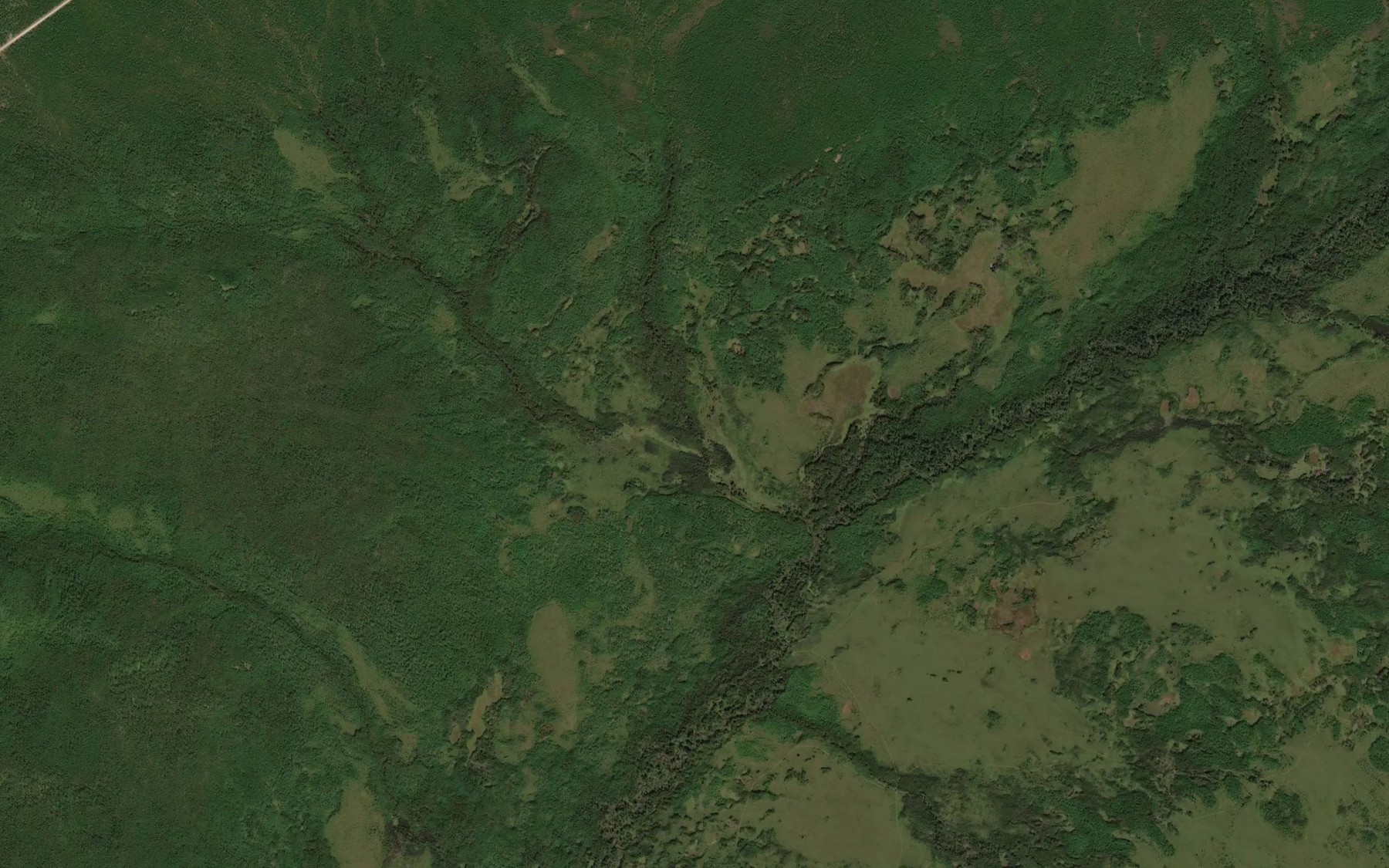 Satellite map of the Naymuka