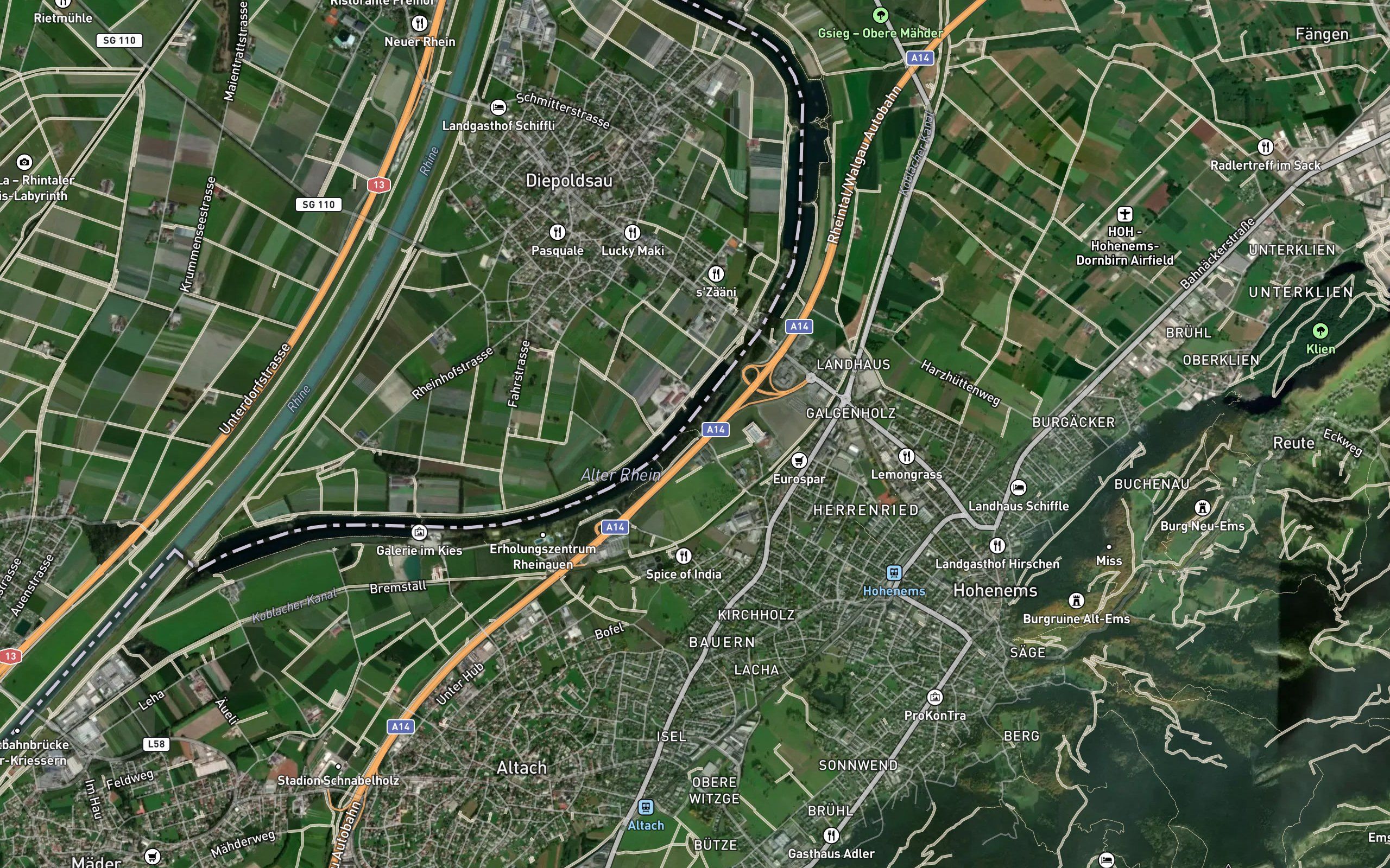 Alter Rhein Altes Emser Bad