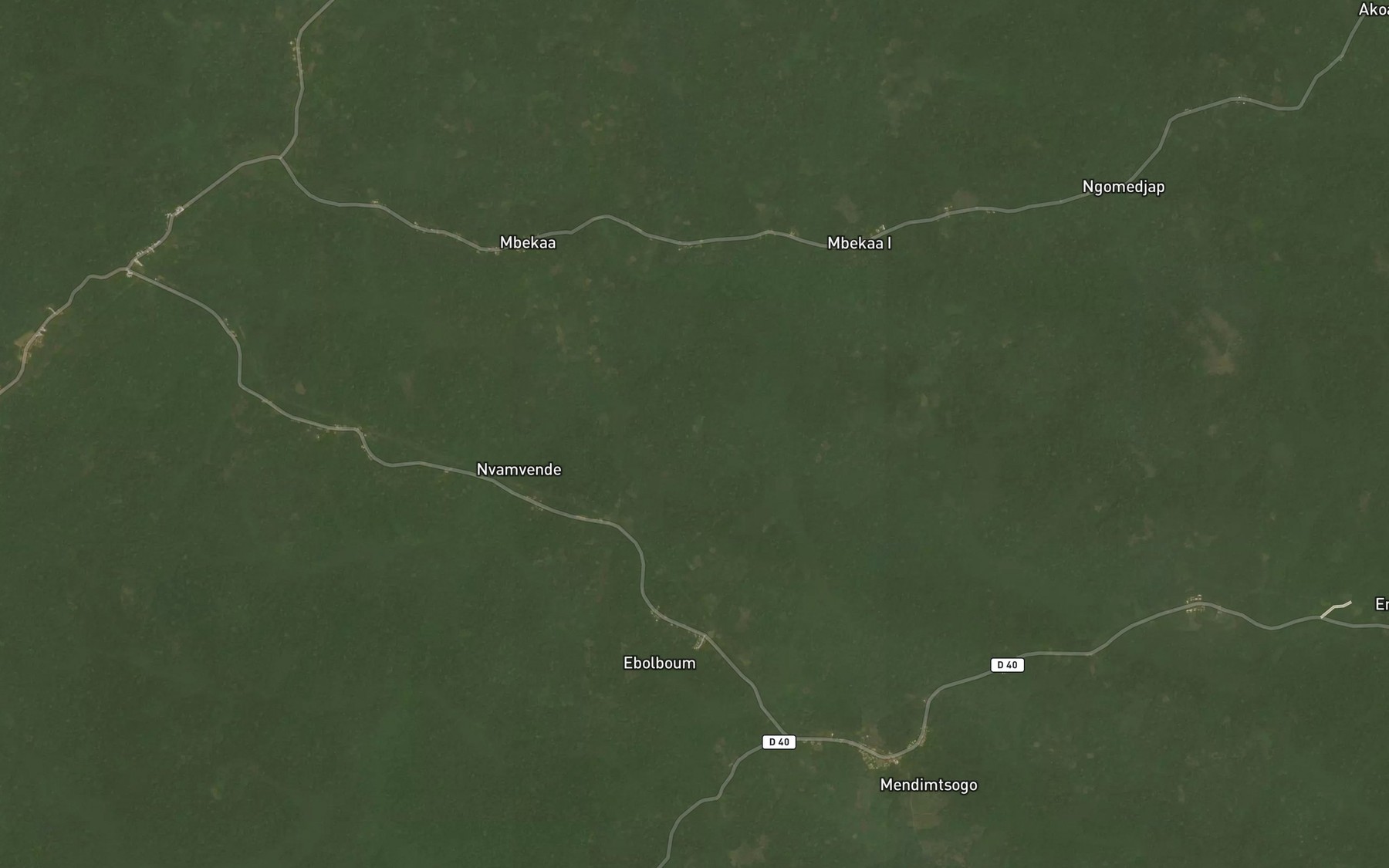 Satellite map of the Engamfom