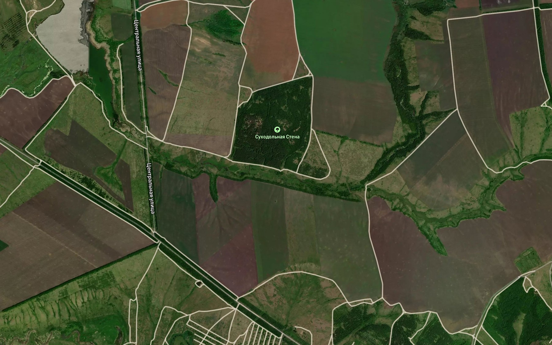 Satellite map of the Balka Sukhodol