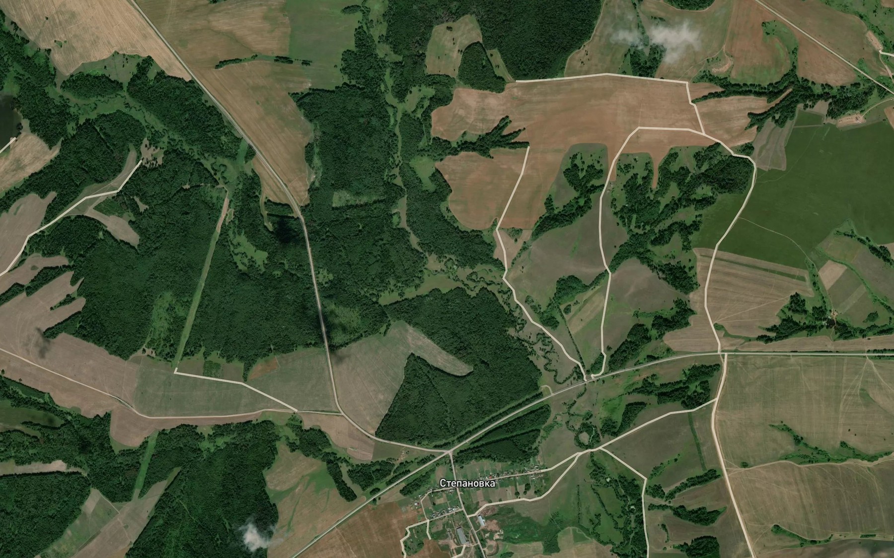Satellite map of the Kashka