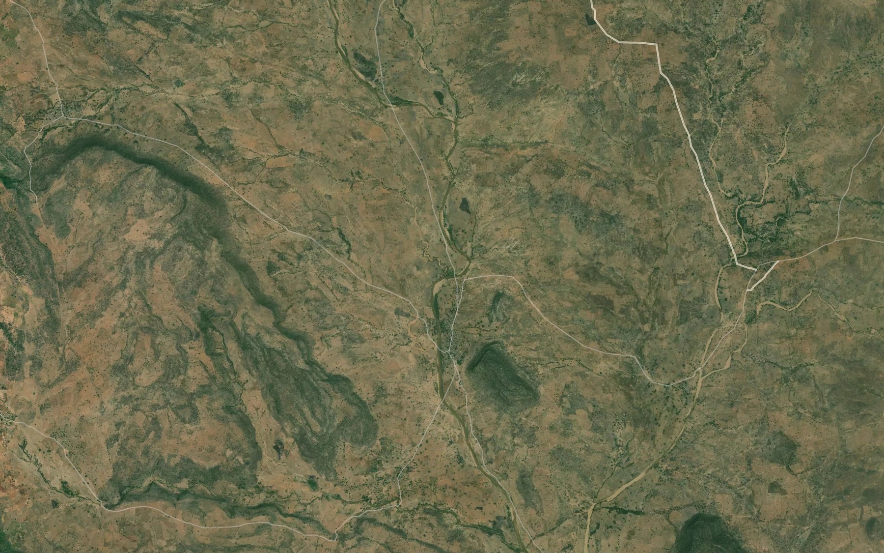 Satellite map of the MayoKulei