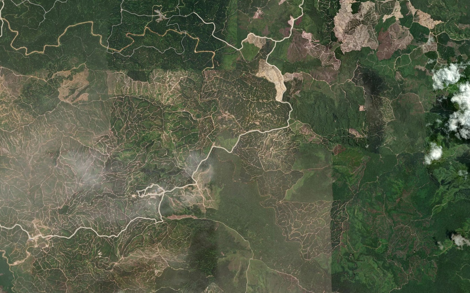 Satellite map of the Lubok Selowang