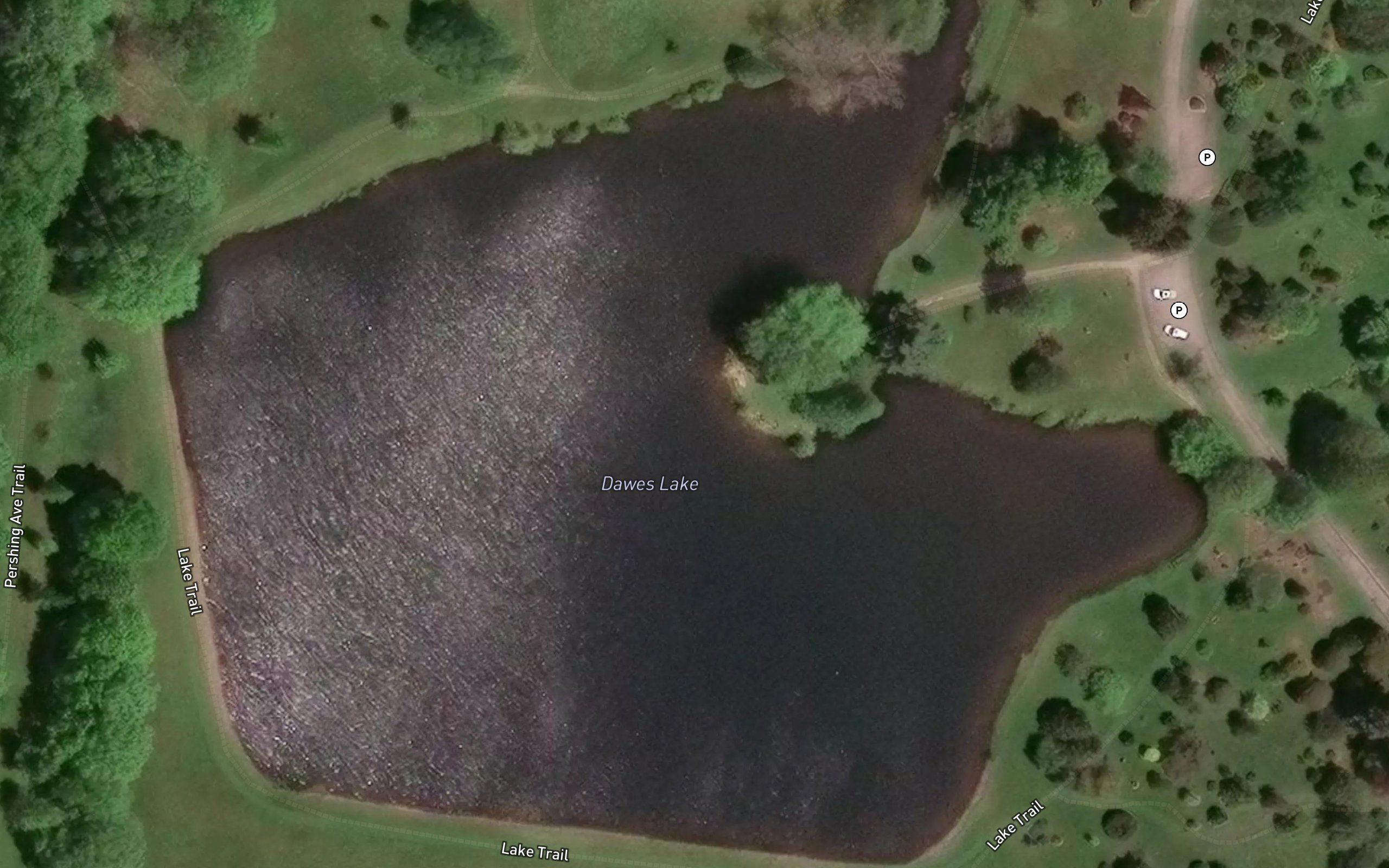 Dawes Arboretum Pond