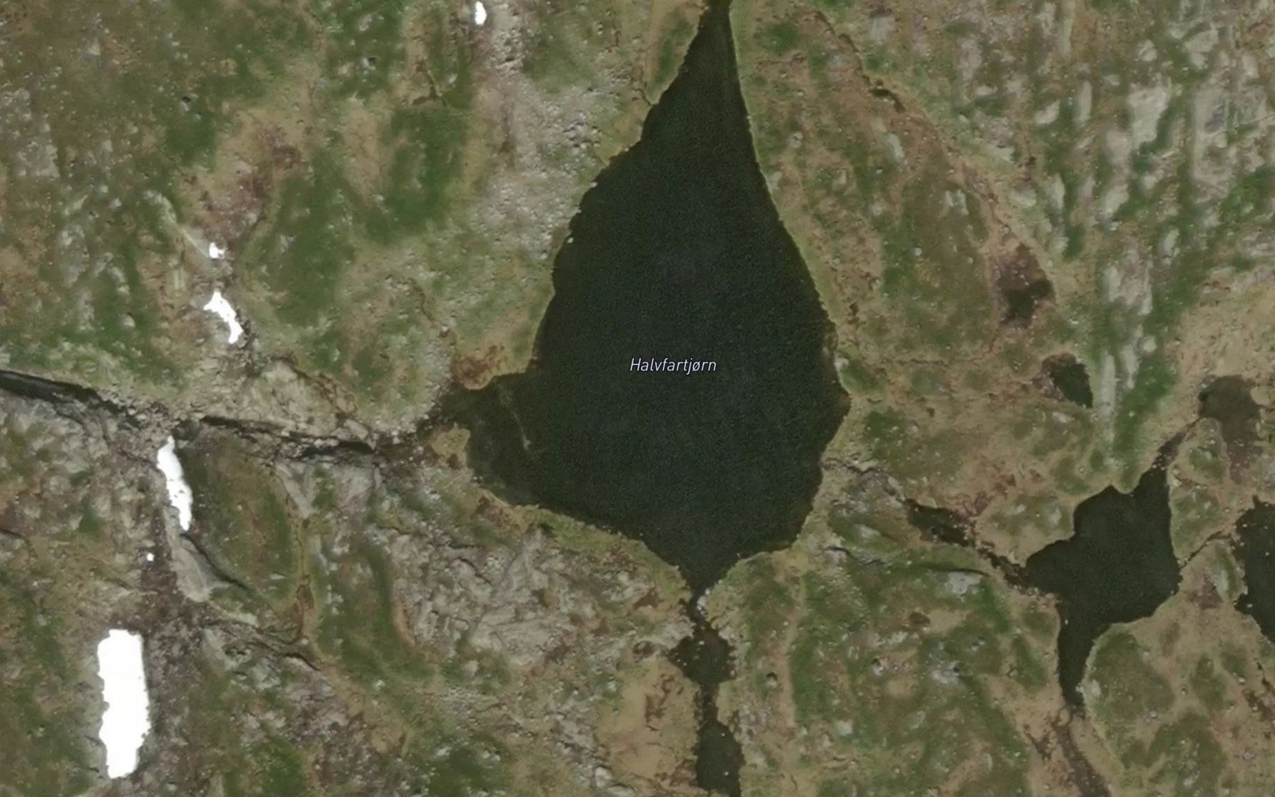 Satellite map of the Havfartjorn