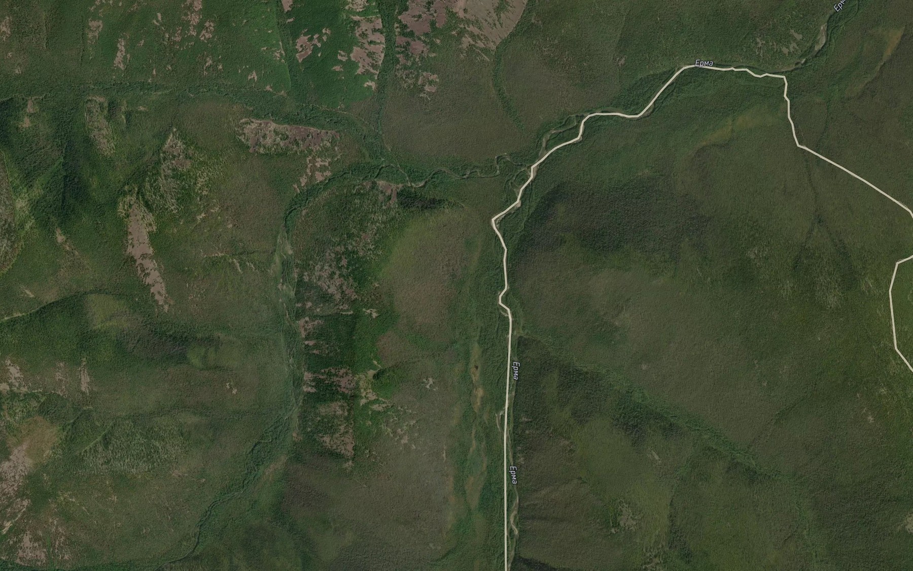 Satellite map of the Dayalyk