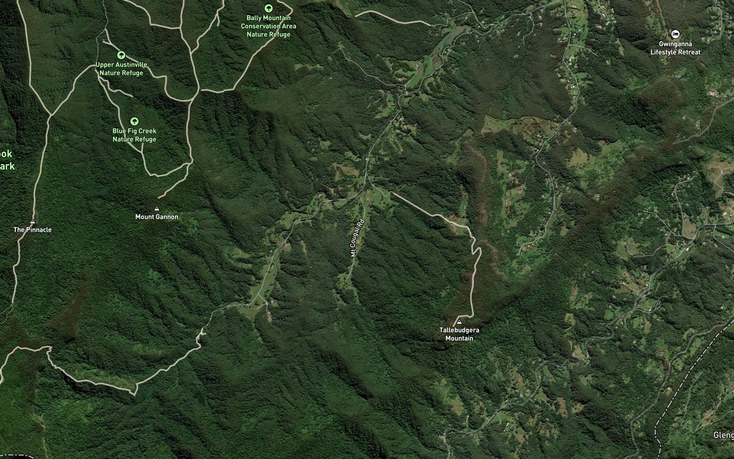 Mouint Cougal Creek