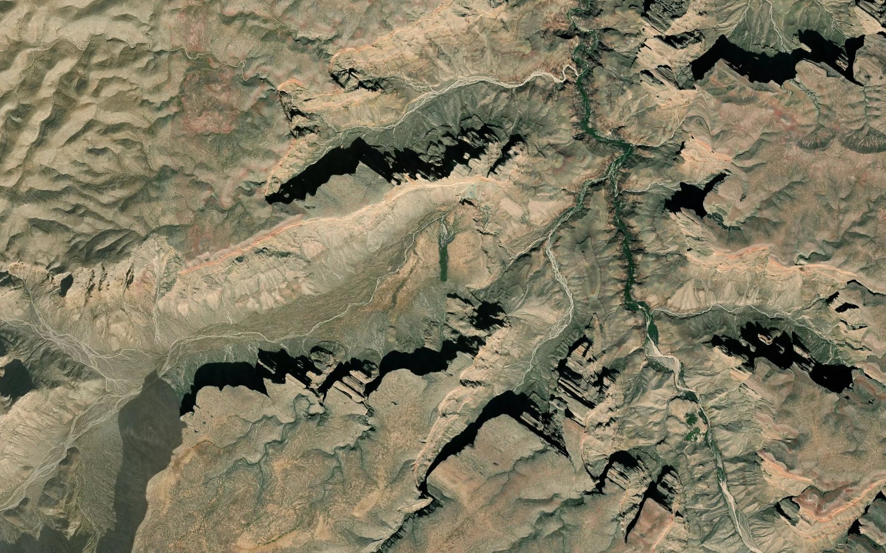 Satellite map of the Meriwhitica Springs