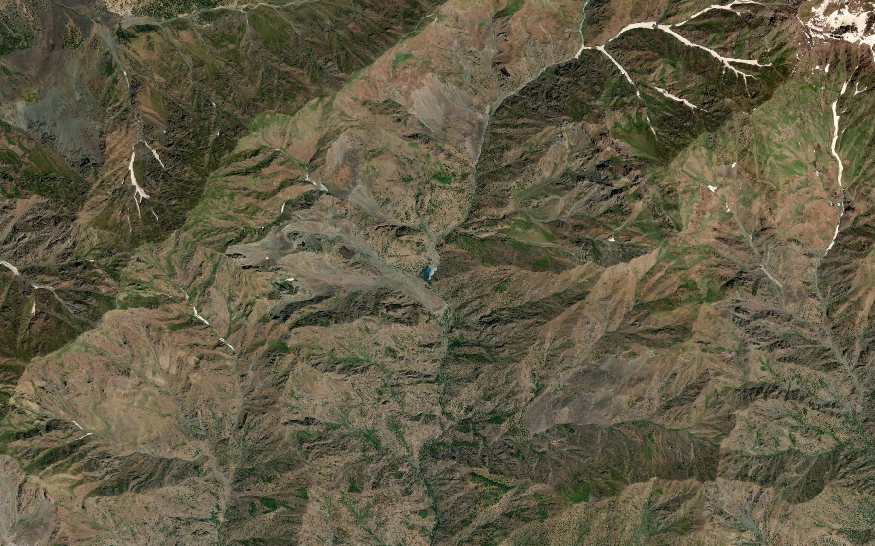 Satellite map of the Ozero Kum-Dzhuazak