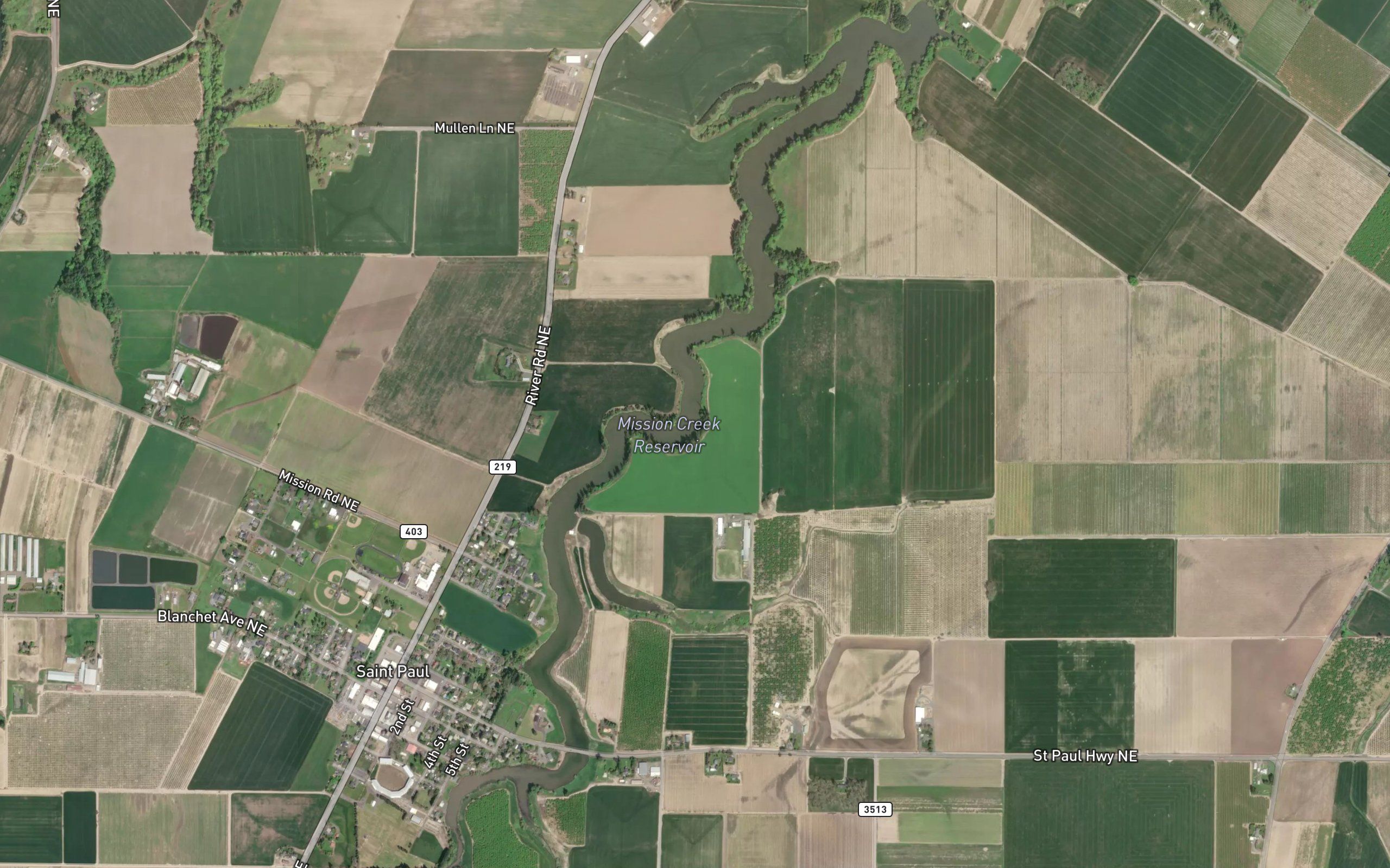 Mission Creek Reservoir