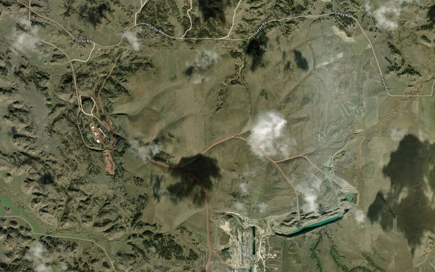 Satellite map of the 01N38E30BCCC01 Spring