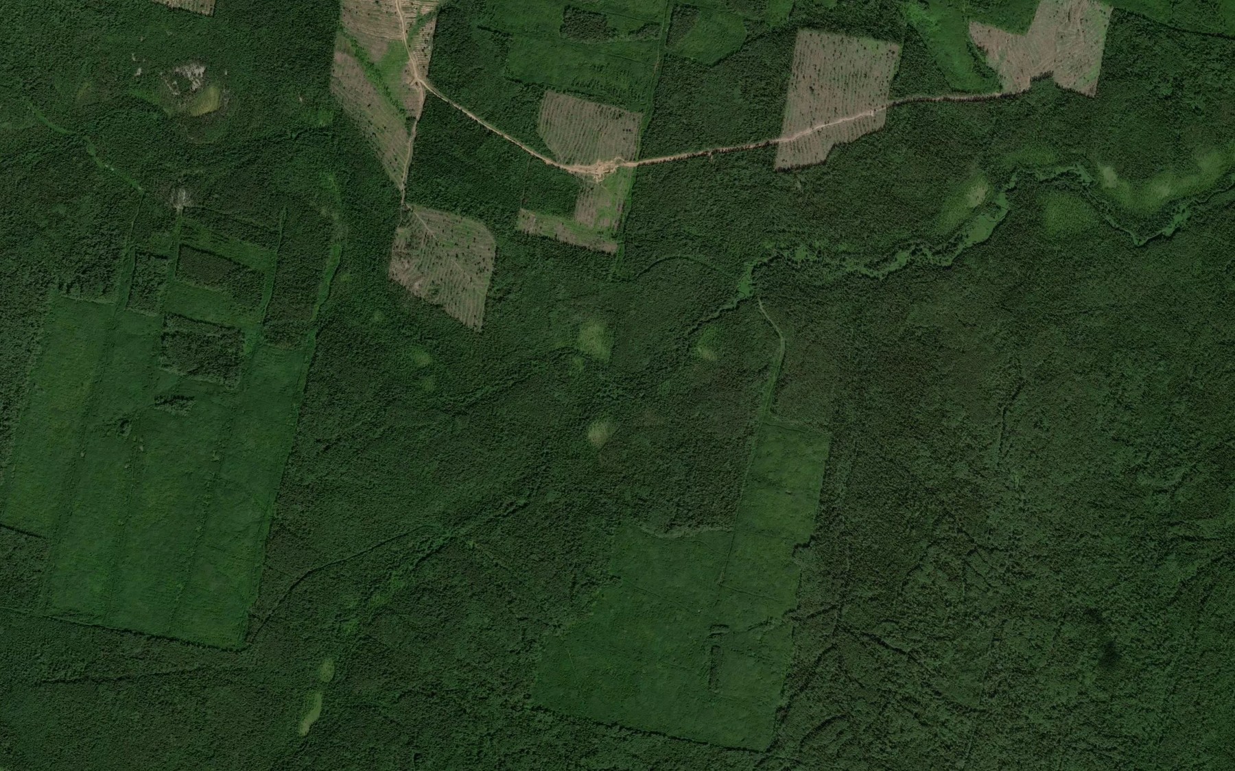 Satellite map of the Balda