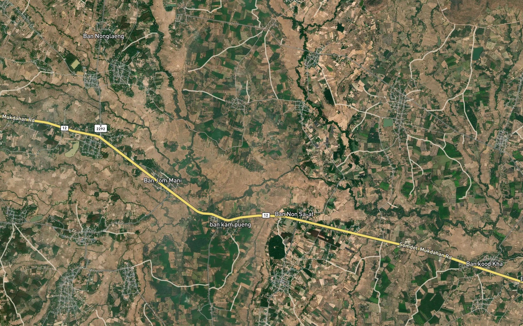 Satellite map of the Nong Waen