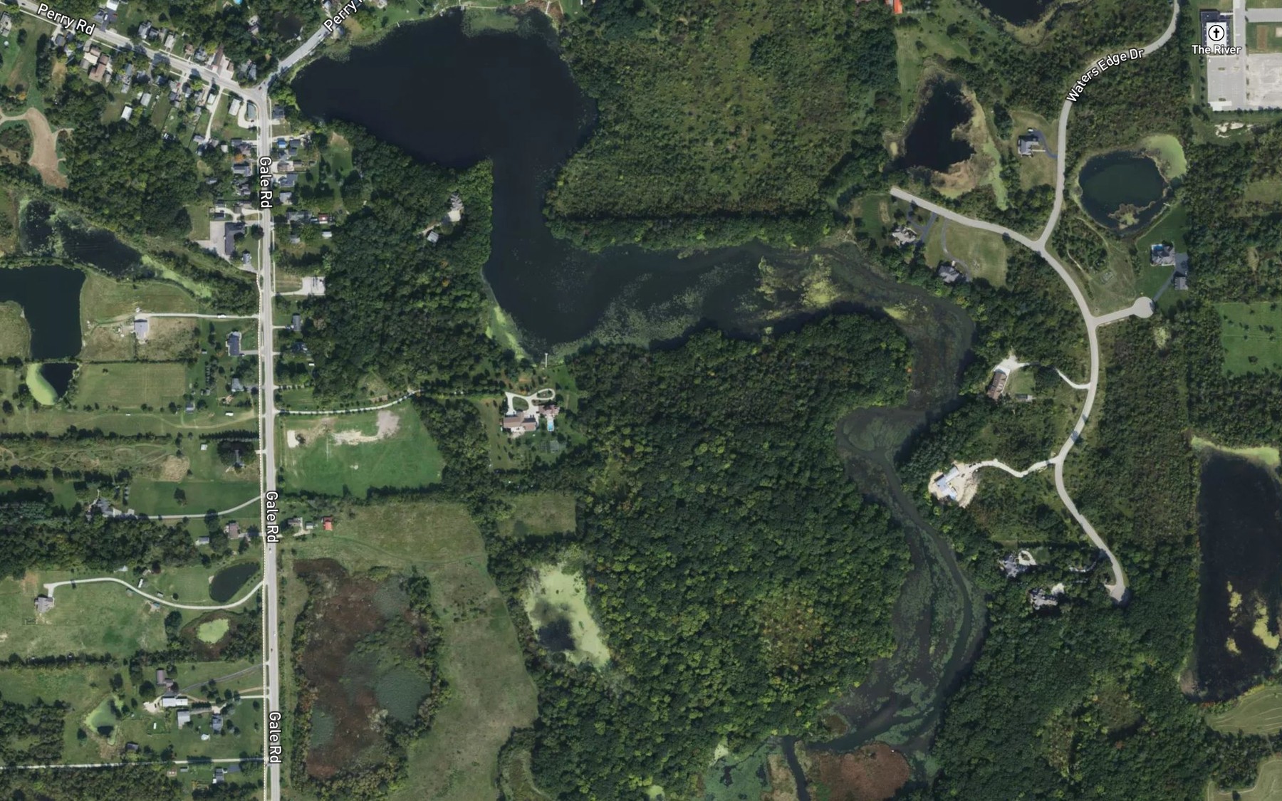 Satellite map of the Atlas Millpond