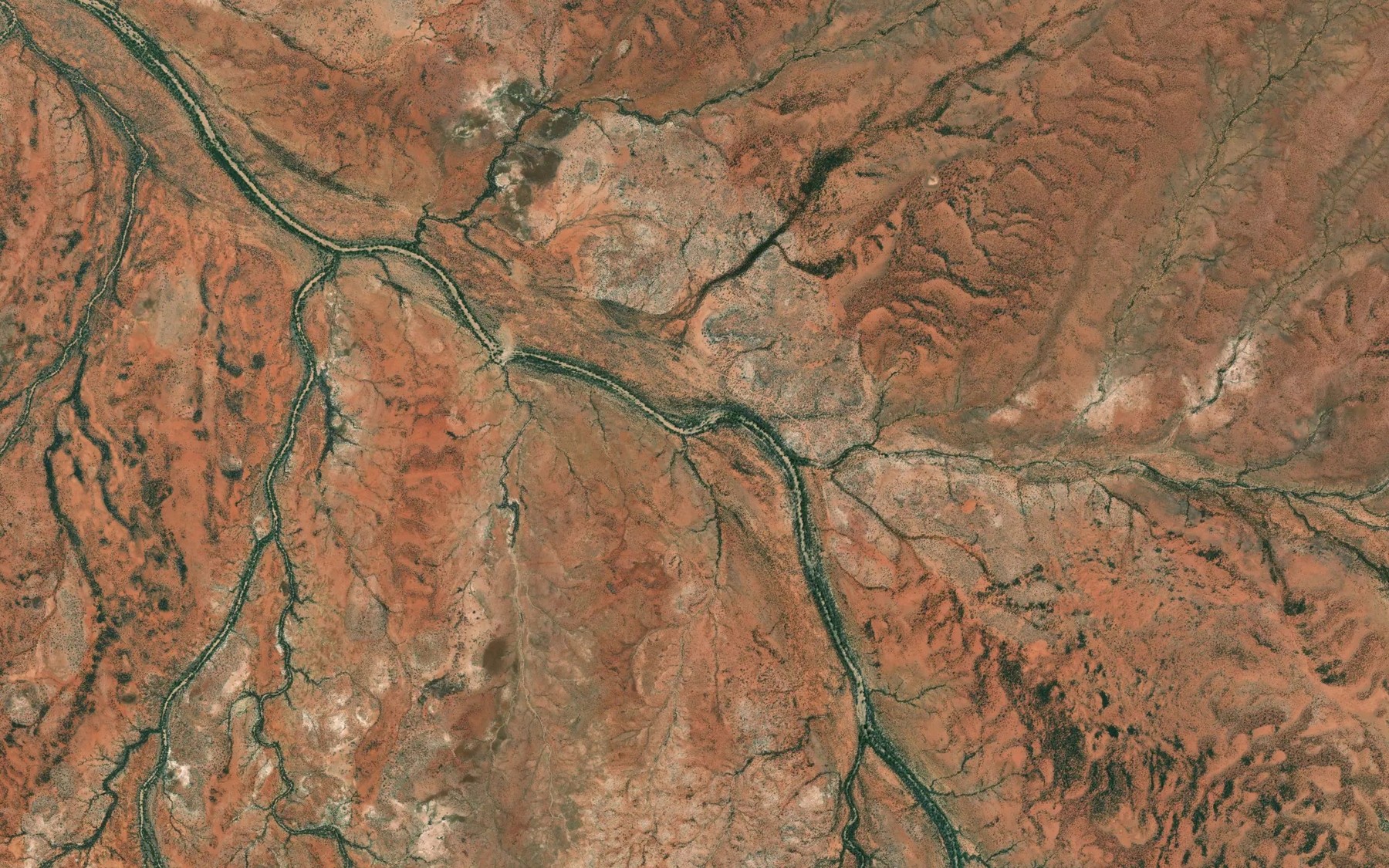 Satellite map of the Daurie Pool