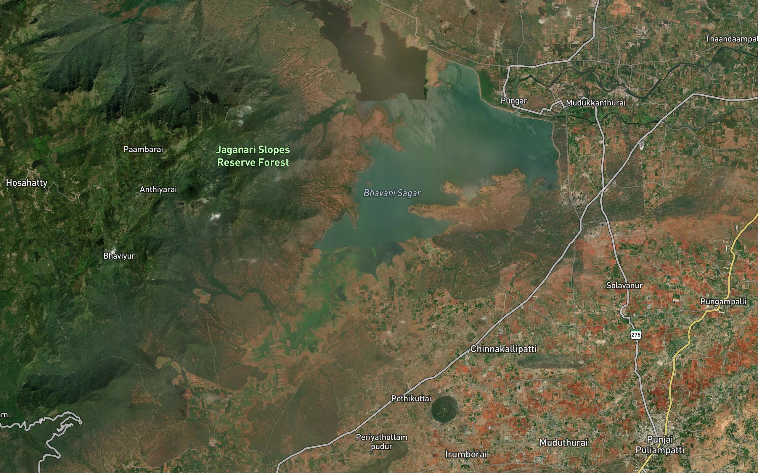 Bhavanisagar Reservoir