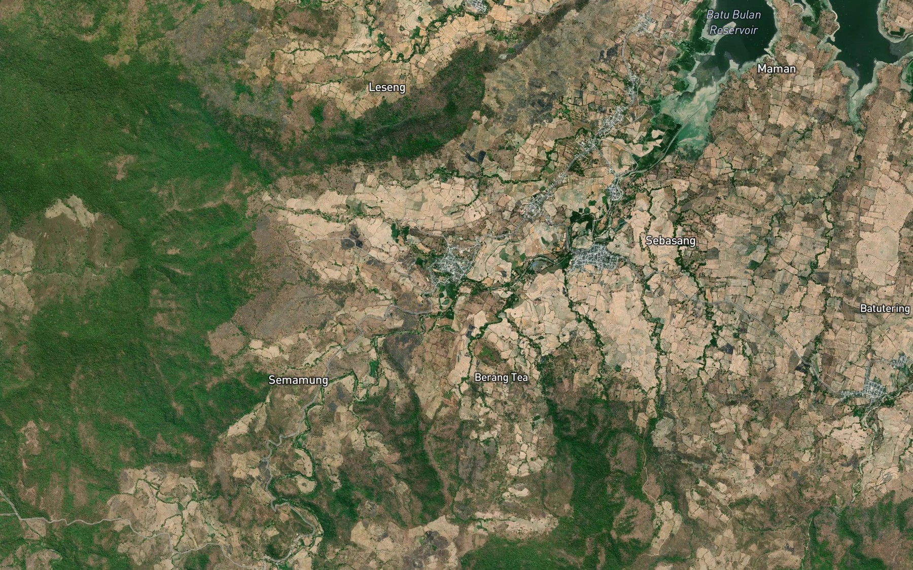 Satellite map of the Kokar Umabelo