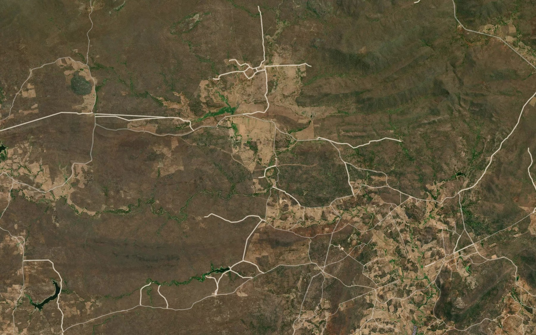 Satellite map of the Riacho Pequenino