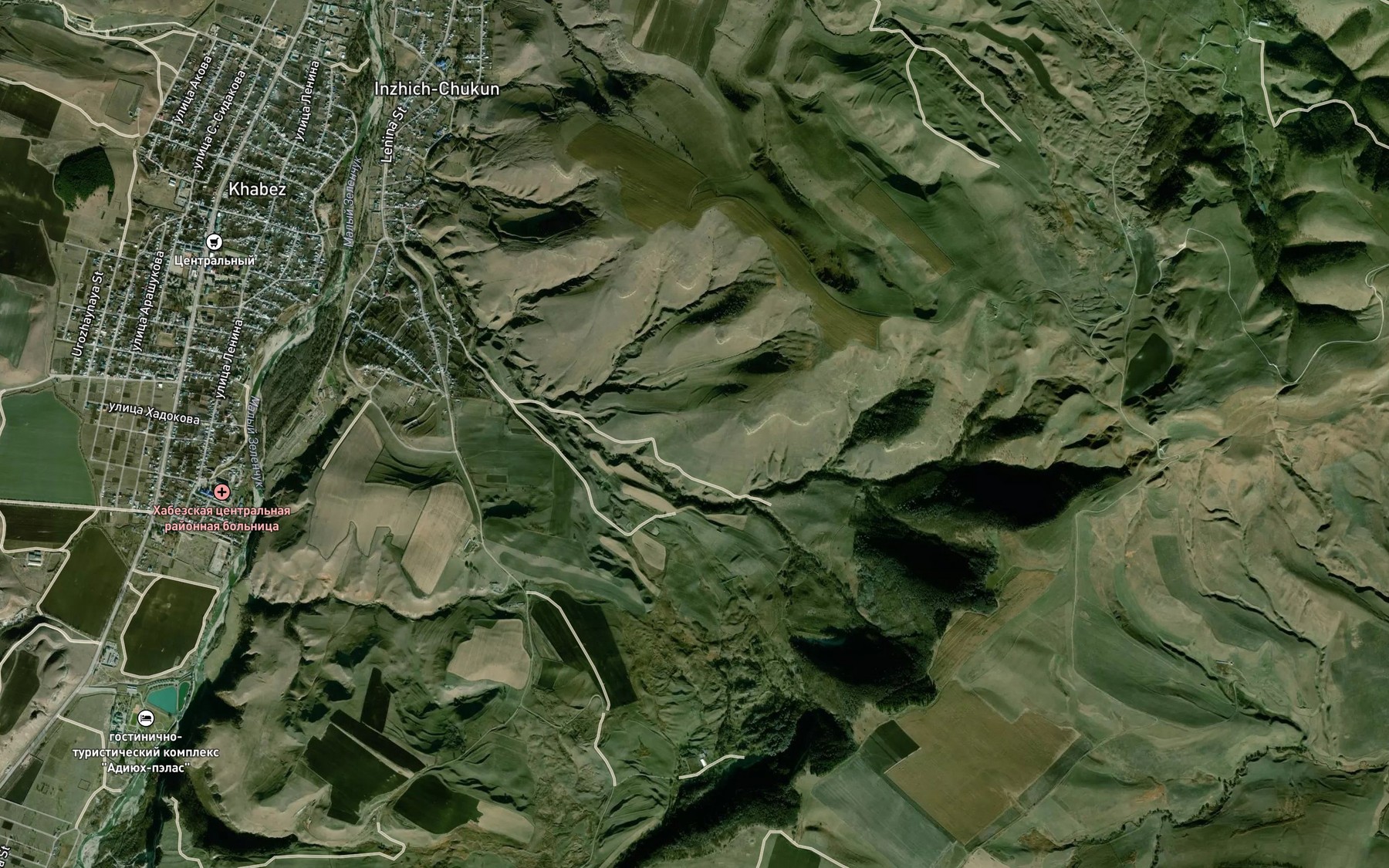 Satellite map of the Balka Khatapatikor