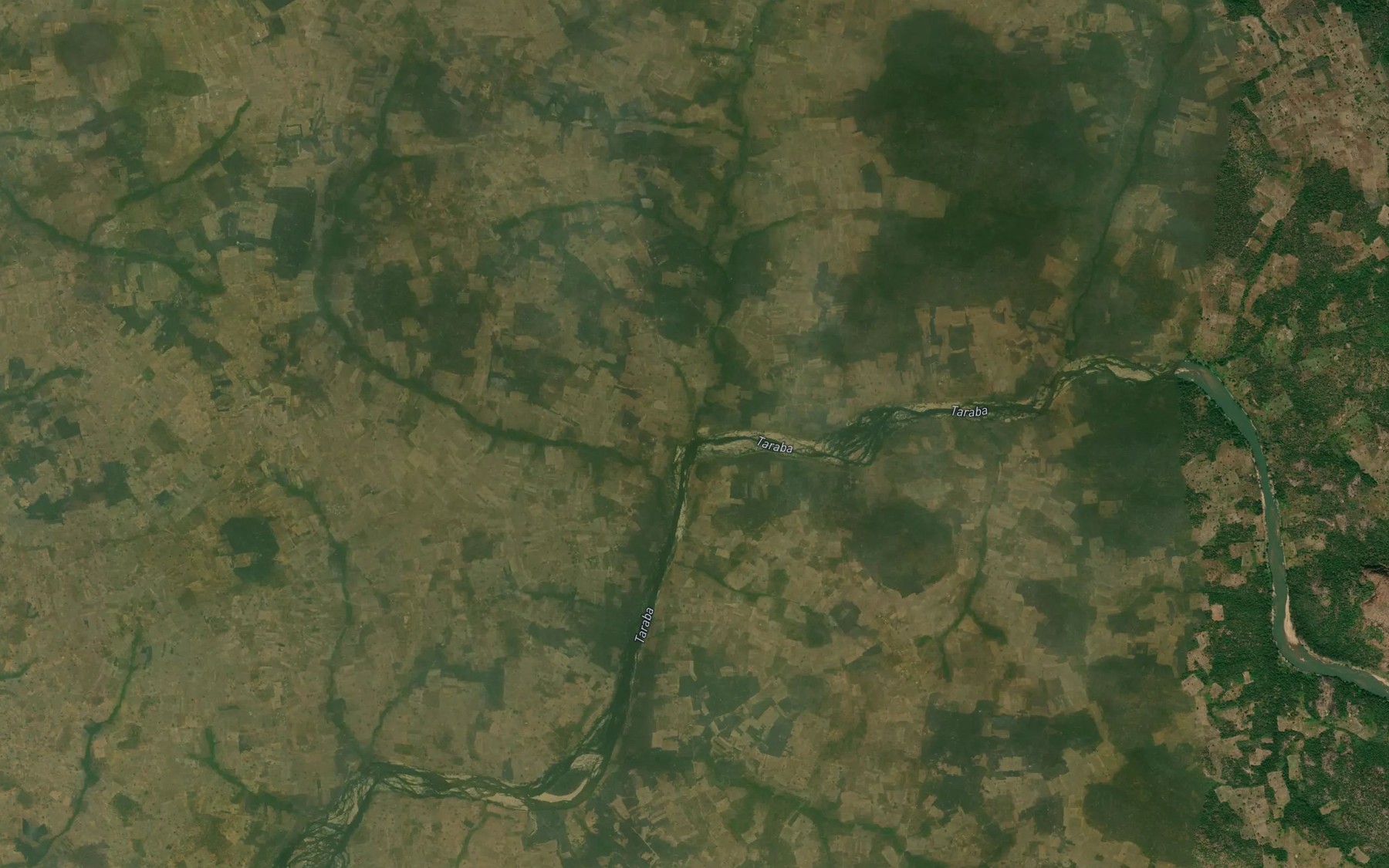 Satellite map of the RiverJaba
