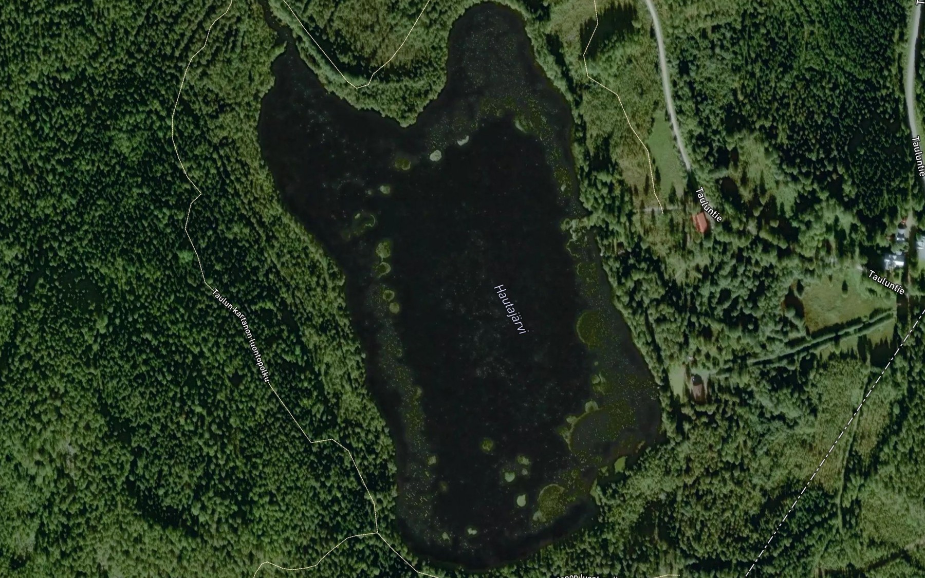 Satellite map of the Myllyjoki