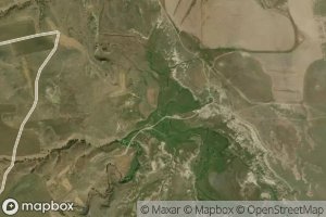 Satellite map of the Duncan Creek