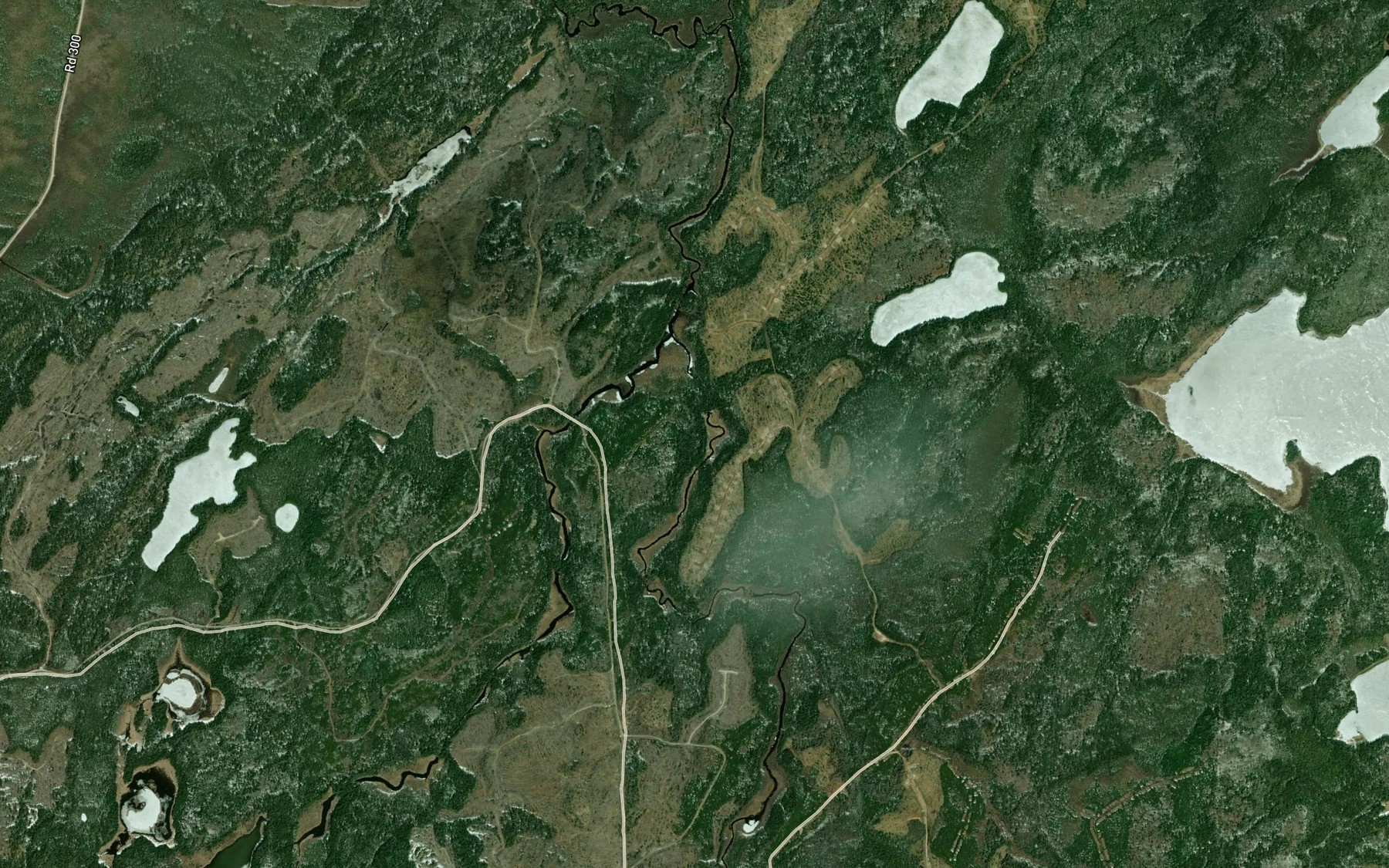 Satellite map of the Gagegenha Creek