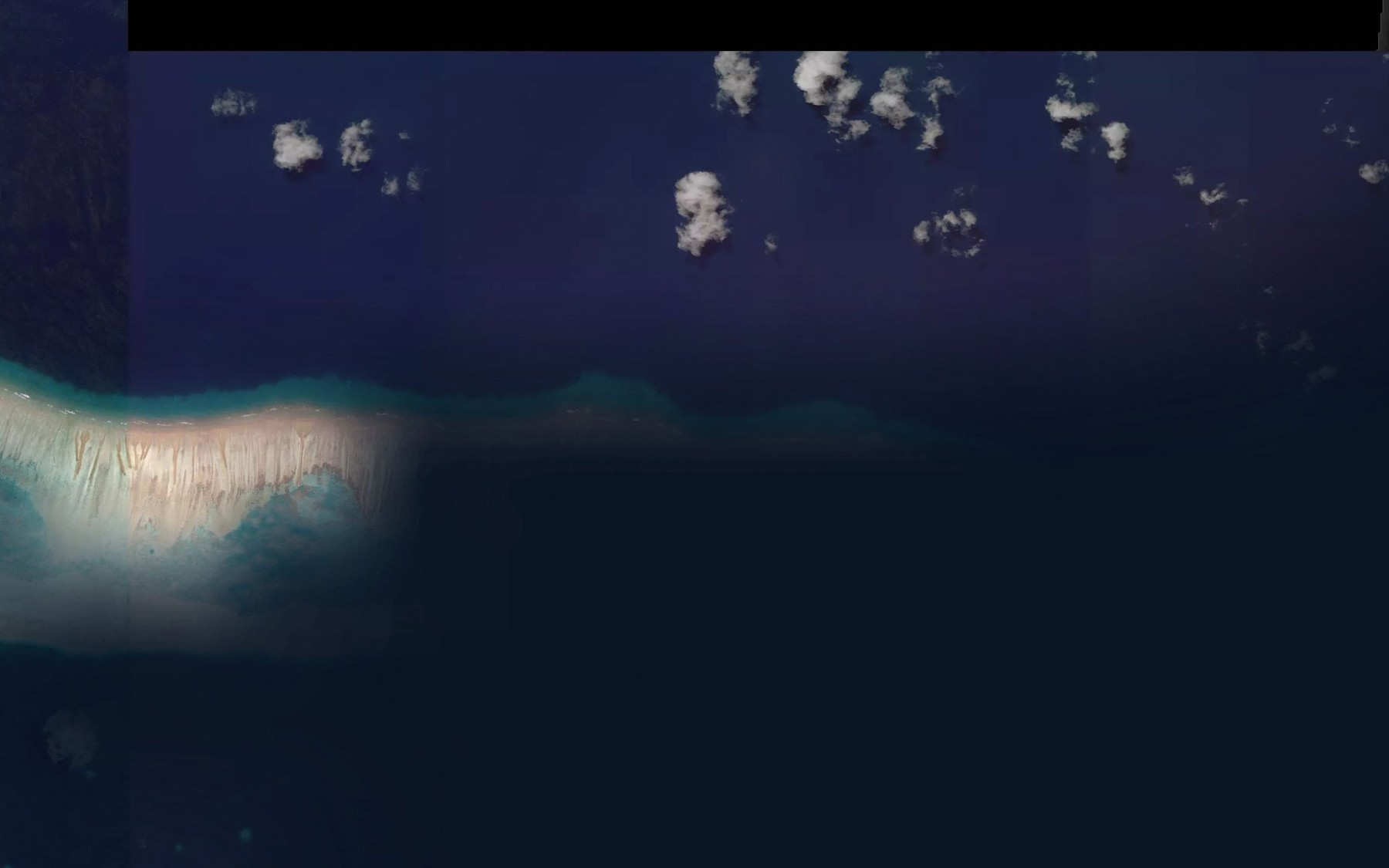 Satellite map of the Closed Northern Reef Awash