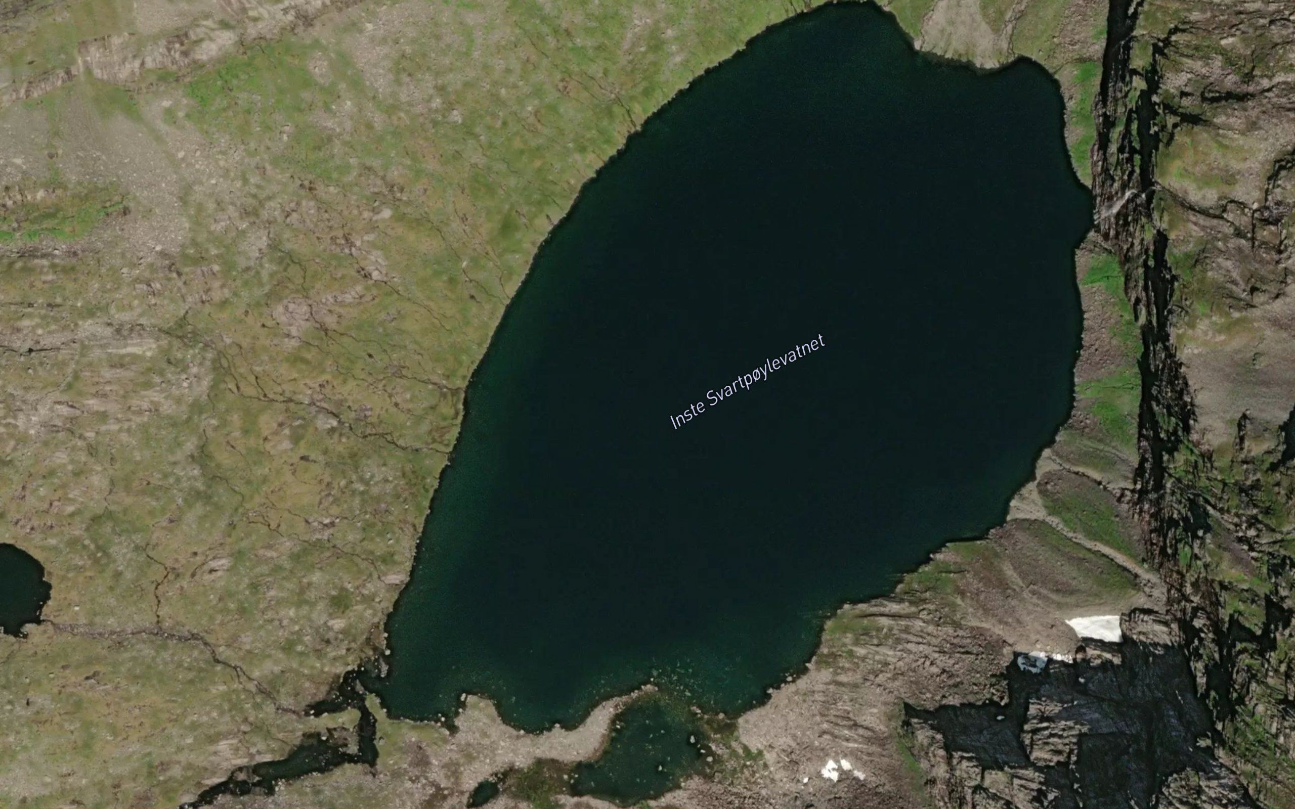 Svartpoylevatnet,in