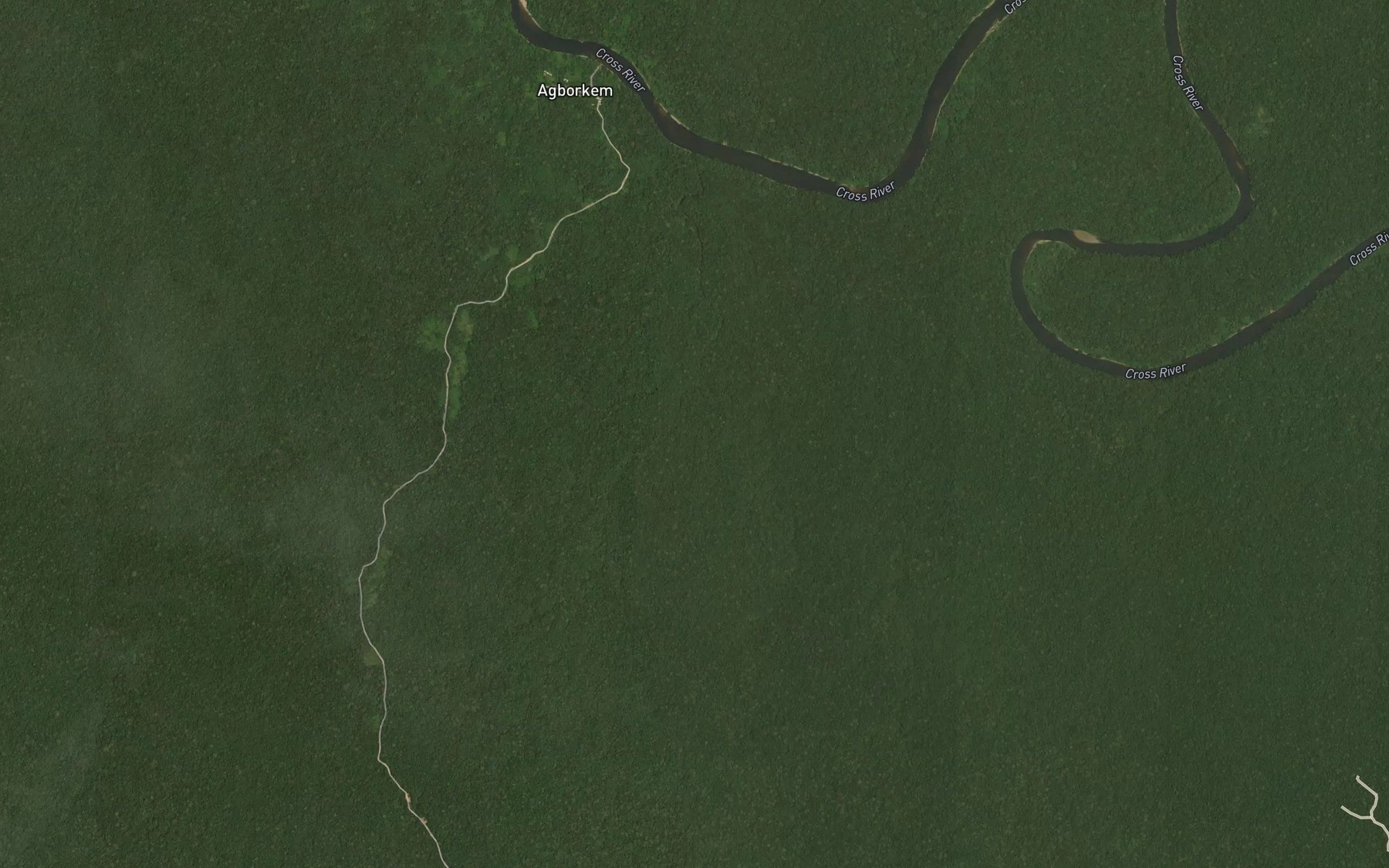Satellite map of the Babu