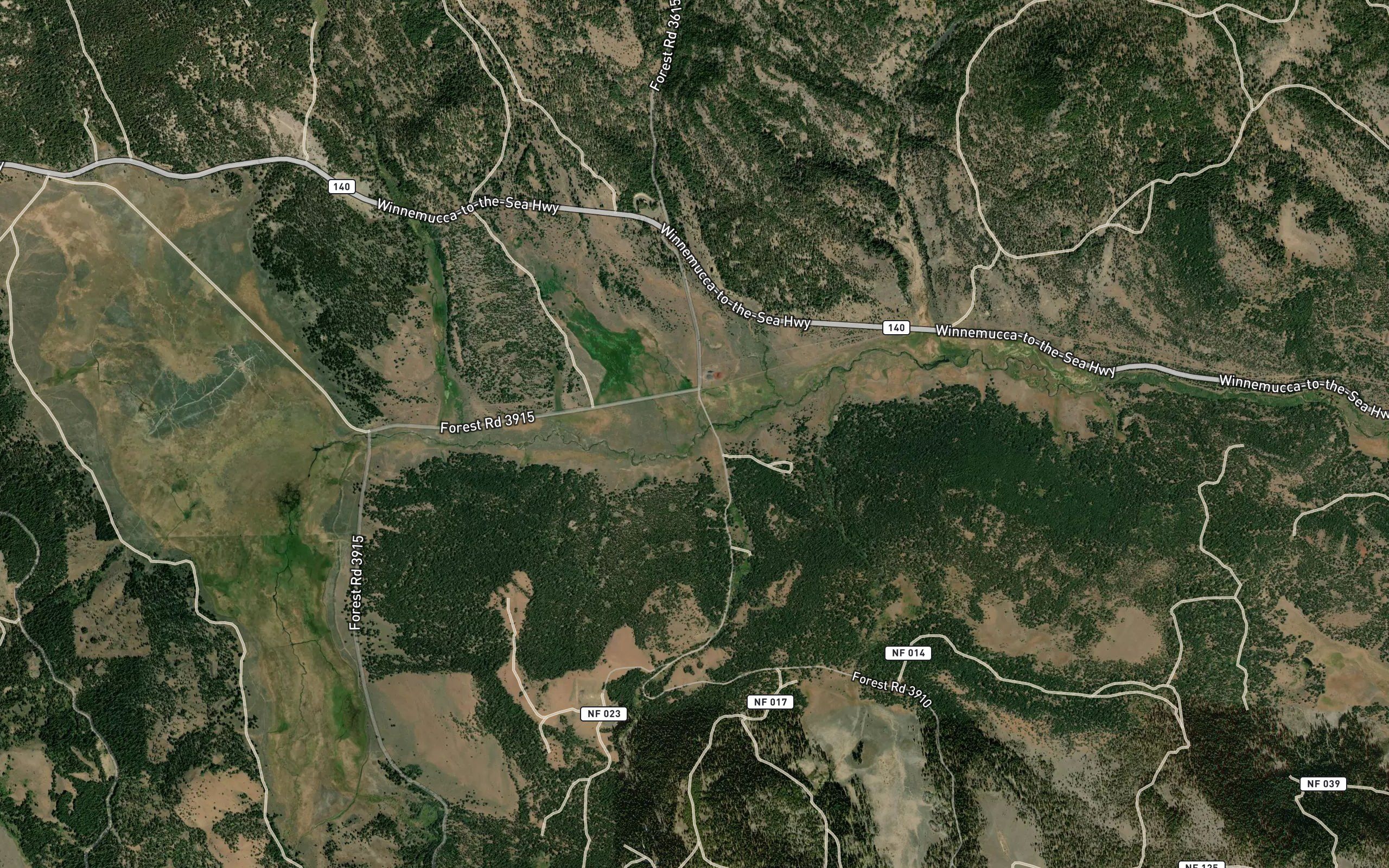 Squaw Butte Creek