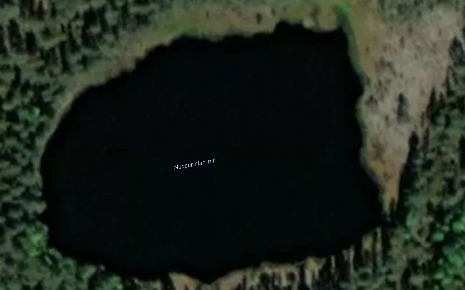Satellite map of the Nuppurinlammit