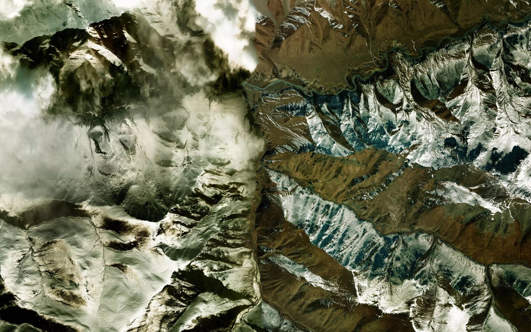 Satellite map of the Tashayryk