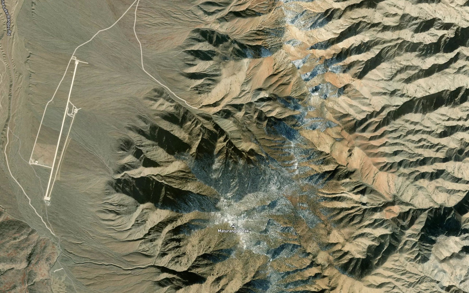 Satellite map of the Argus Spring