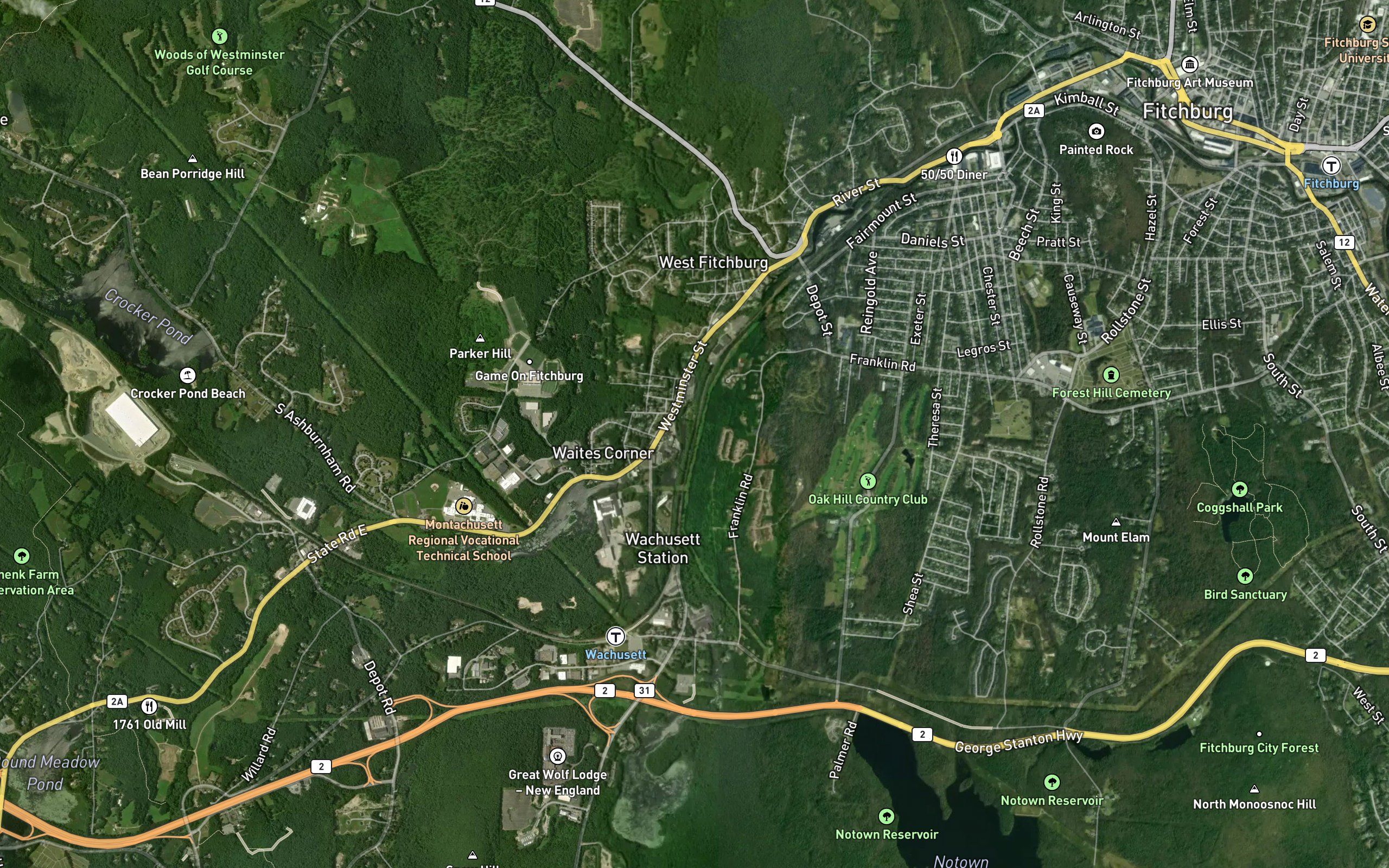 North Nashua River Reservoir