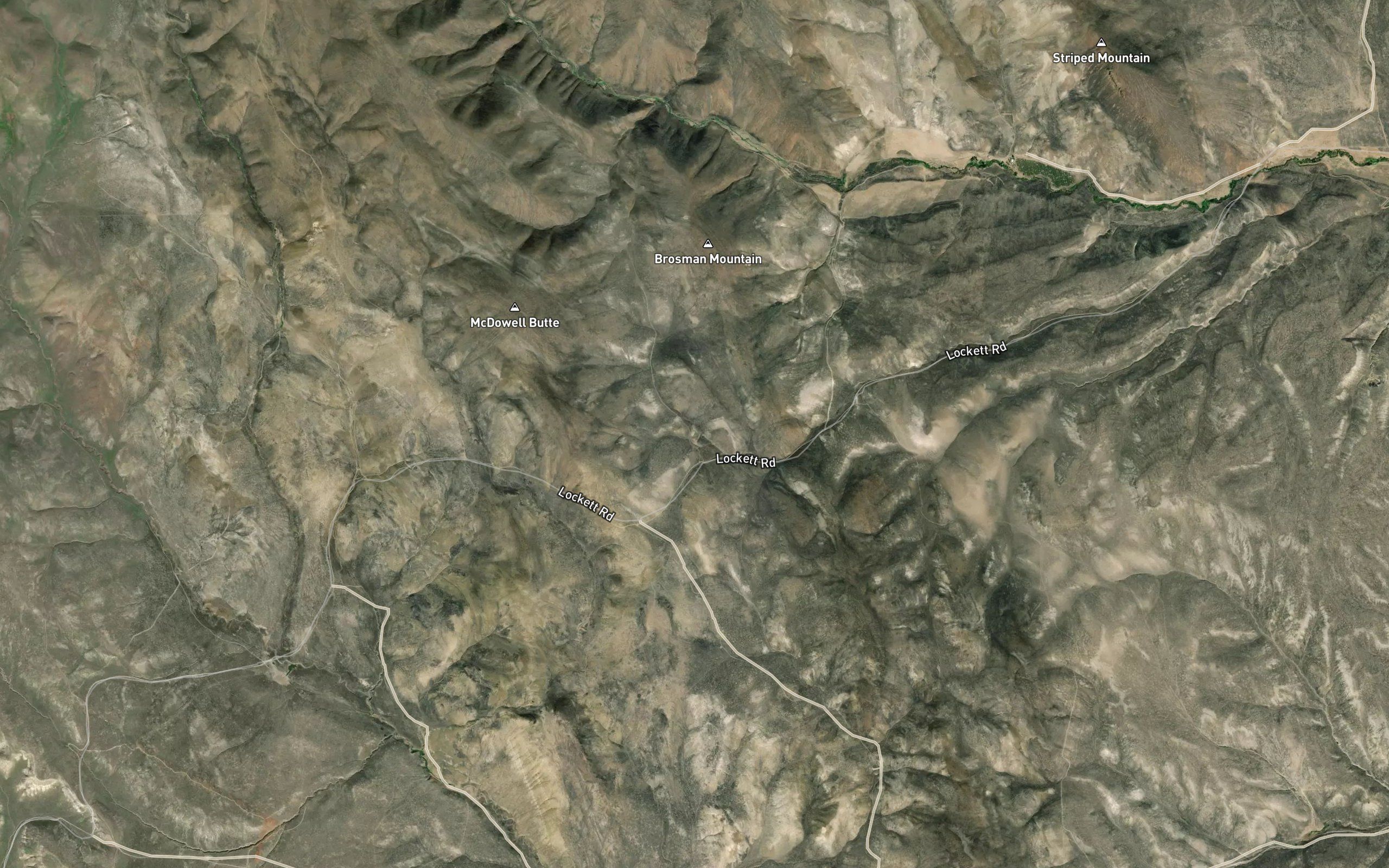 McDowell Butte Reservoir