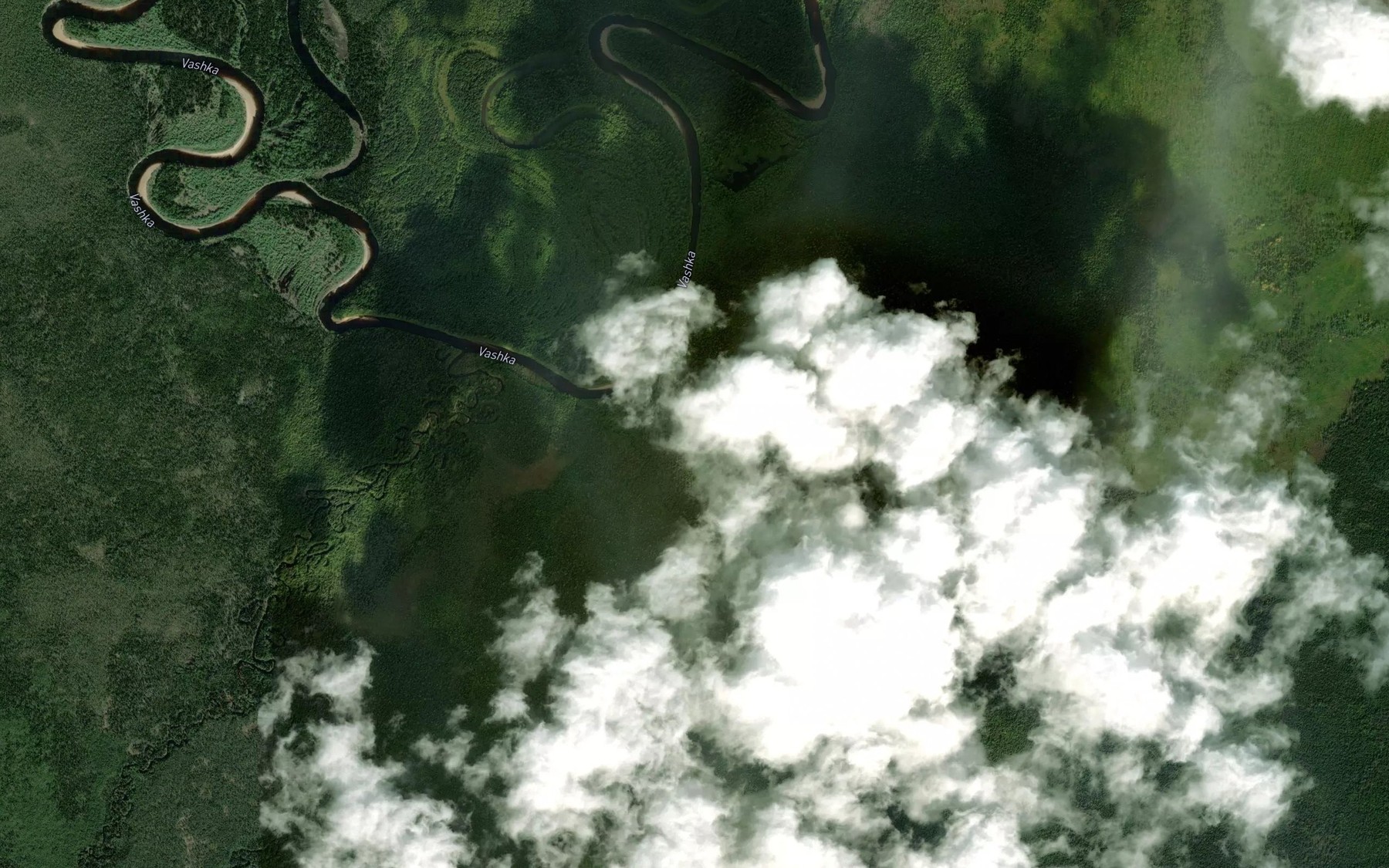Satellite map of the Chigti