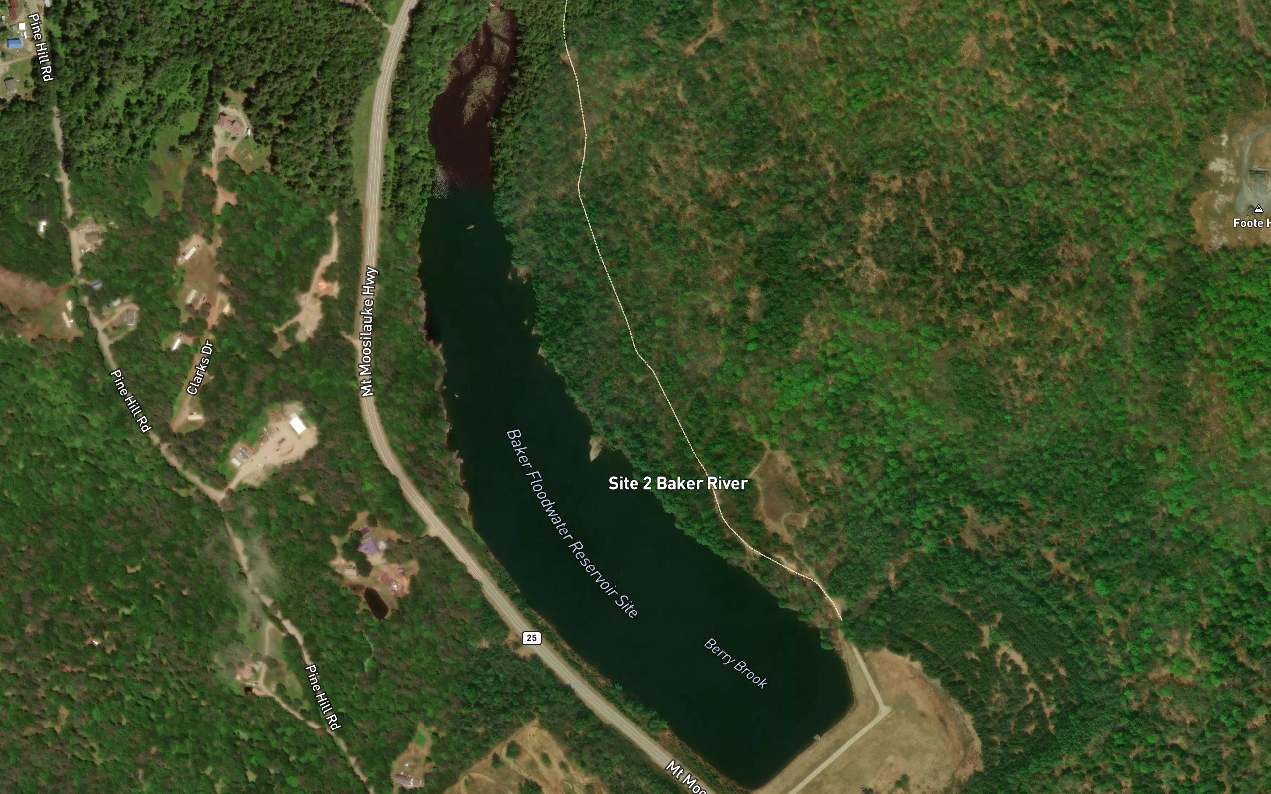 Baker Floodwater Reservoir Site
