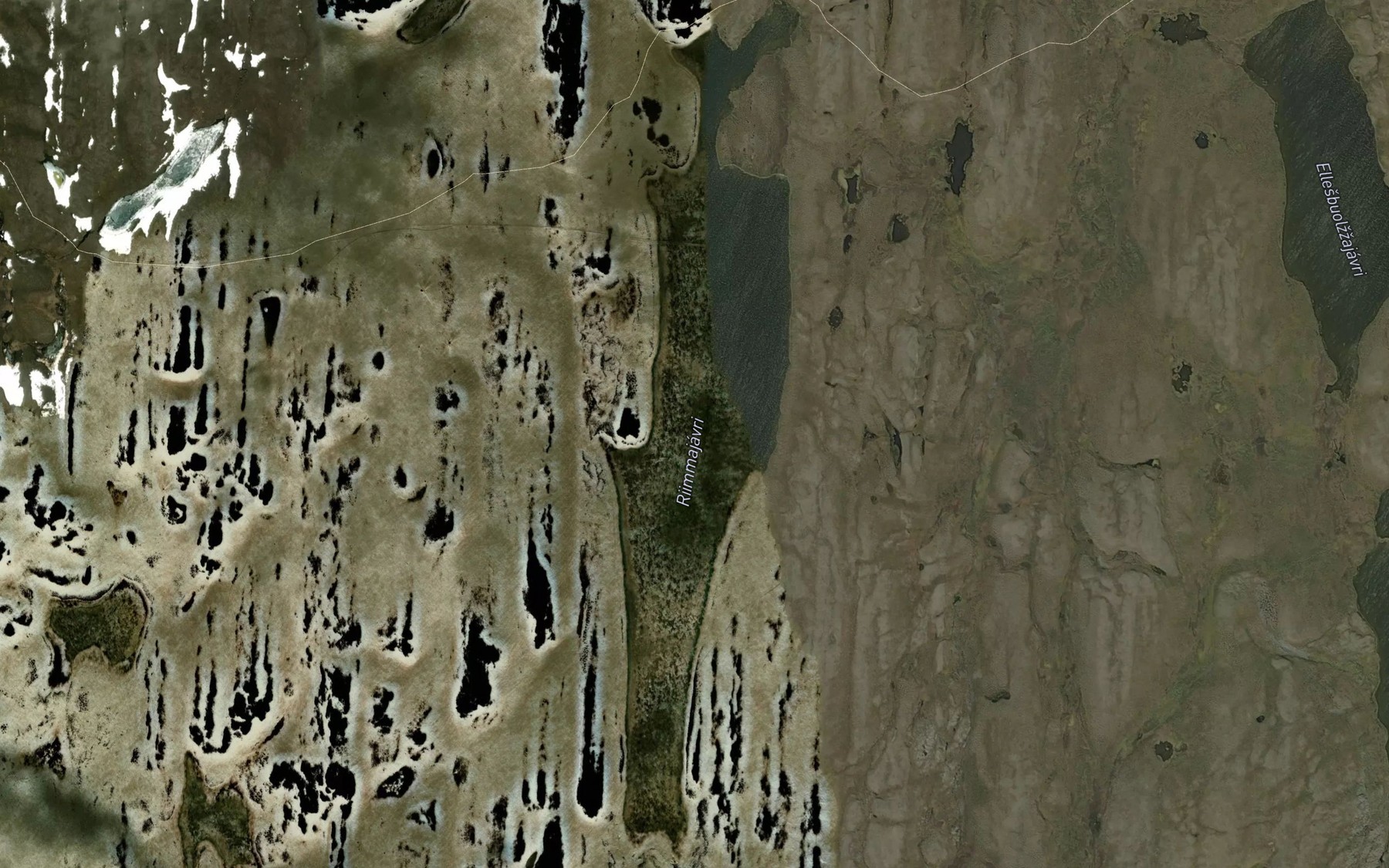 Satellite map of the Riimajavri