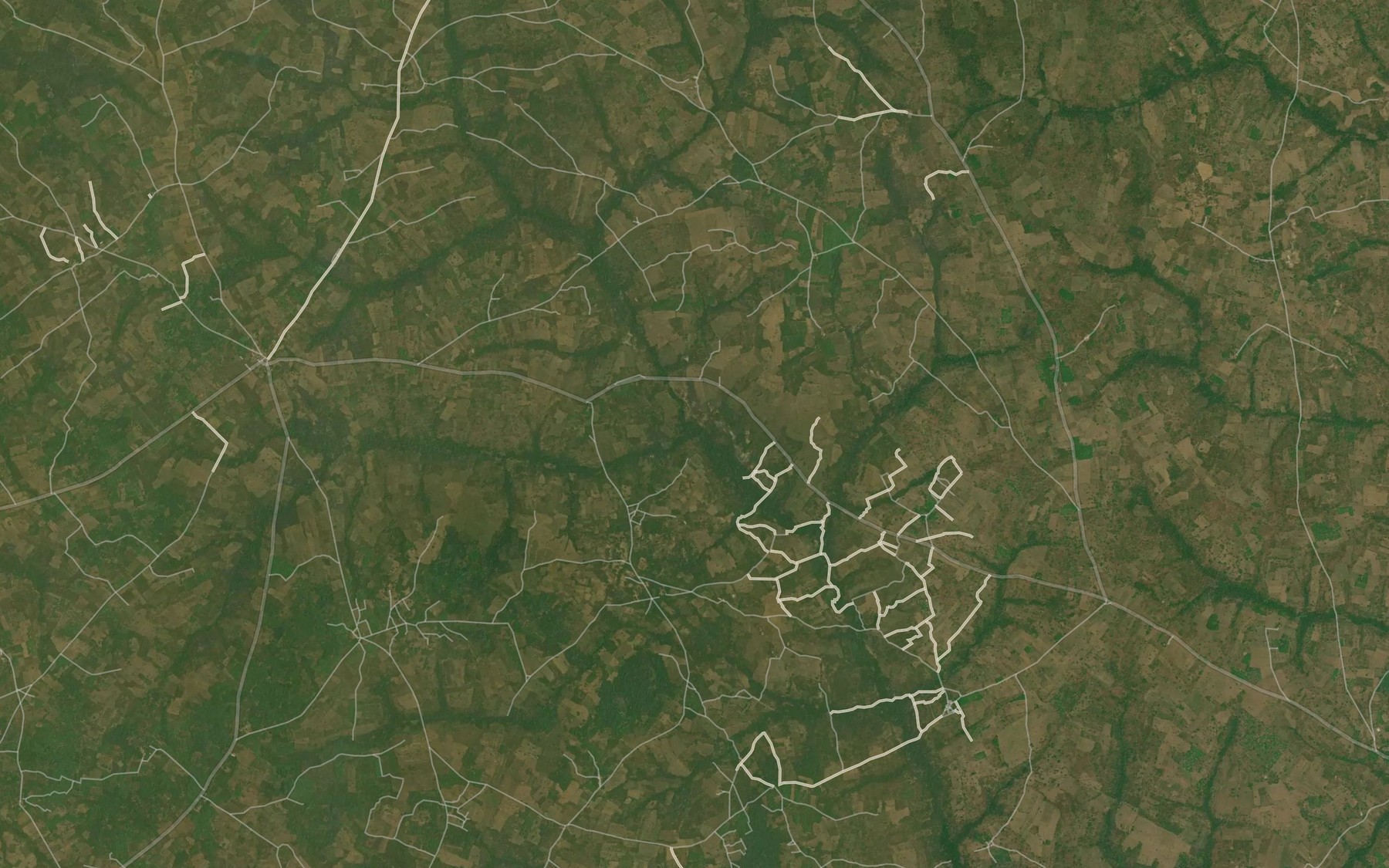 Satellite map of the RiverMeta