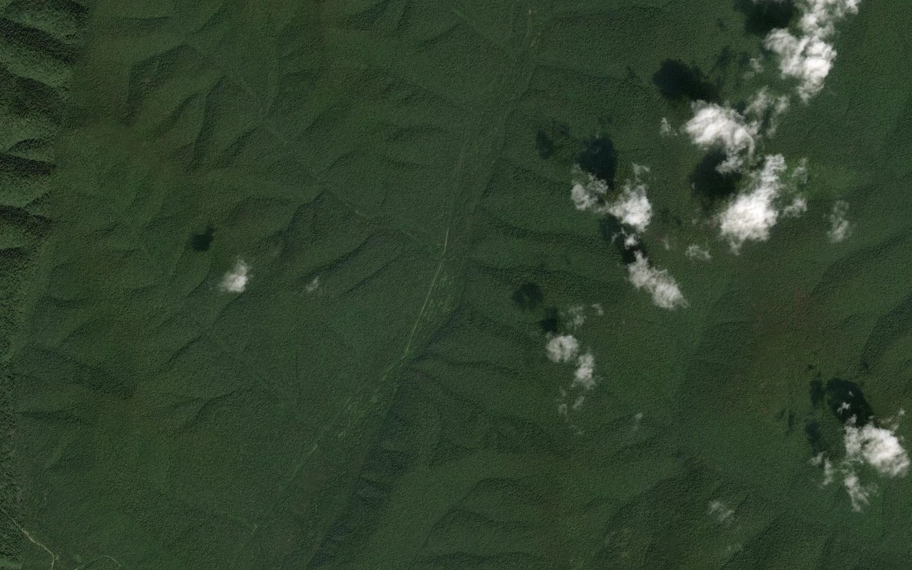 Satellite map of the Nizhniy