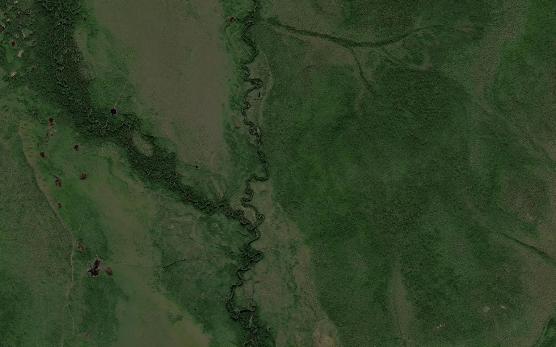 Satellite map of the Tamut