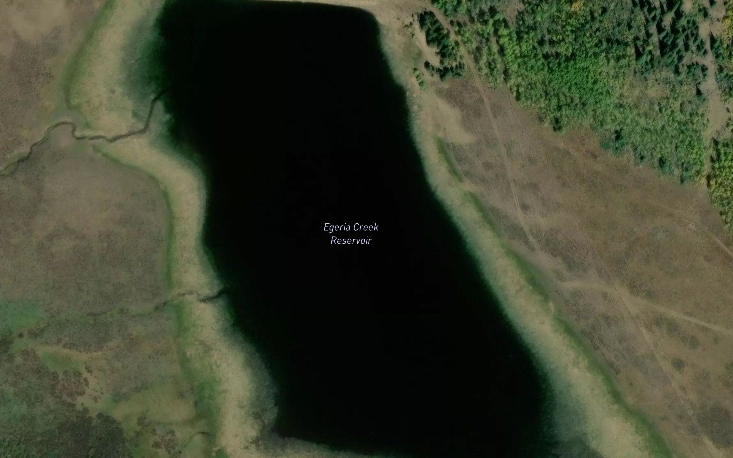 Egeria Creek Reservoir