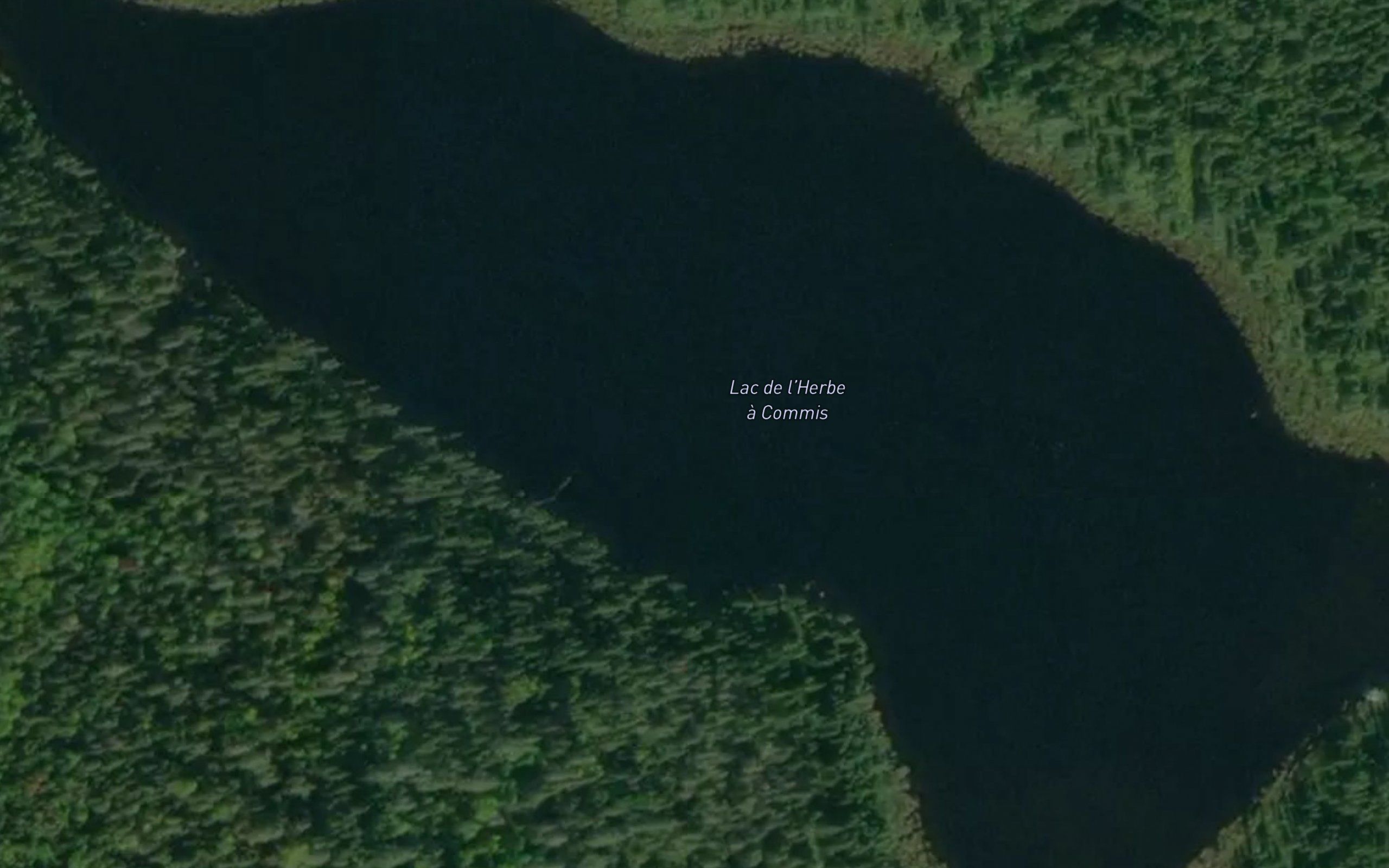 Lac de l'Herbe a Commis