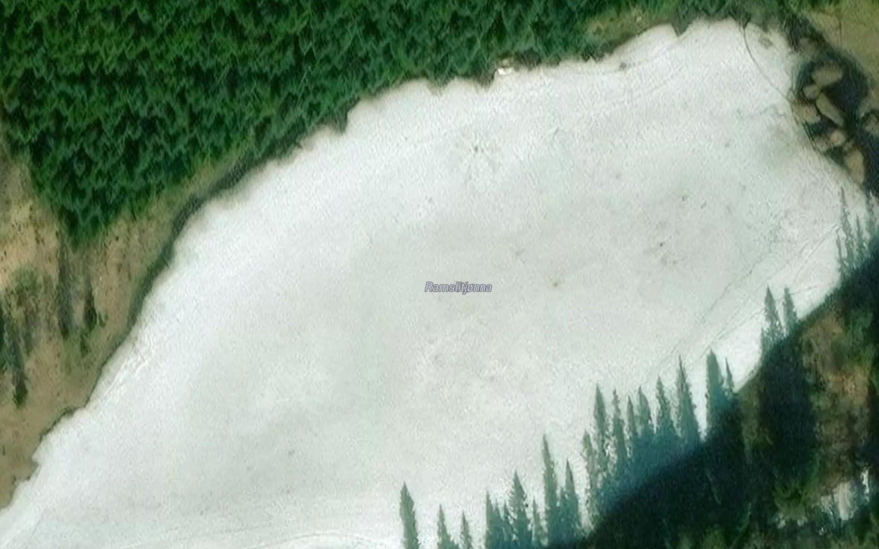 Satellite map of the Ramslitjorna
