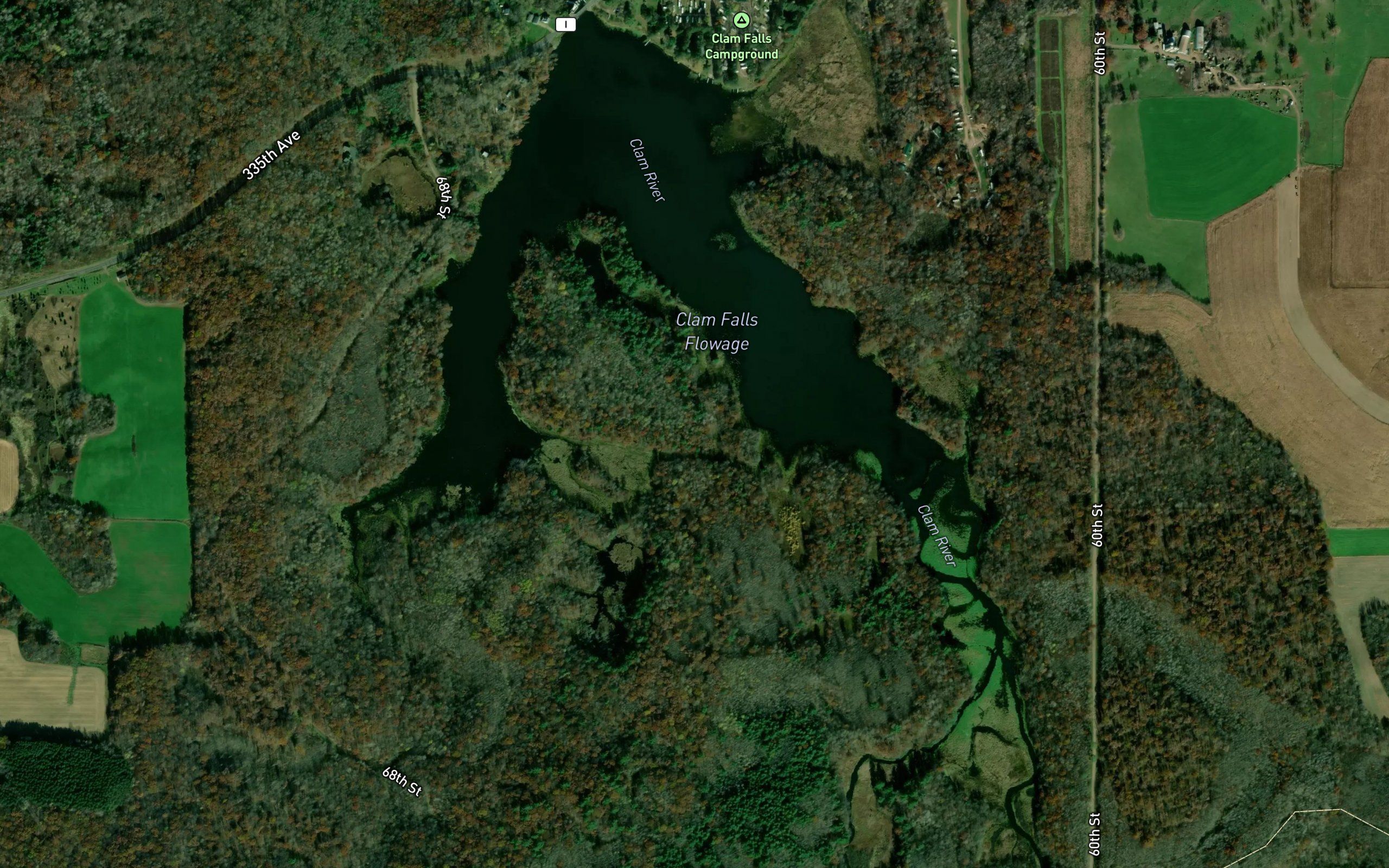 Clam Falls Flowage
